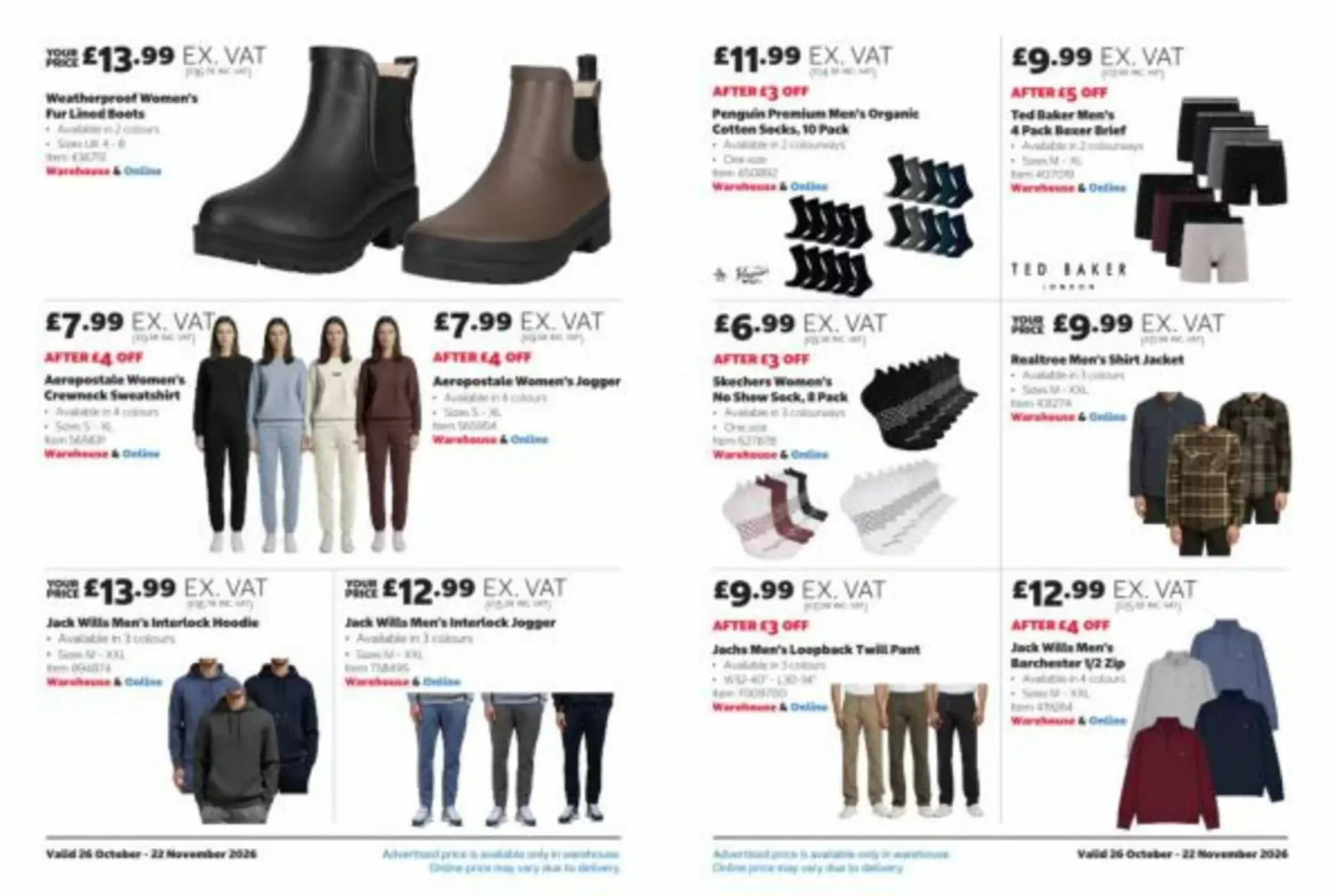 Costco leaflet from 26 October to 22 November 2026 - Catalogue Page 7