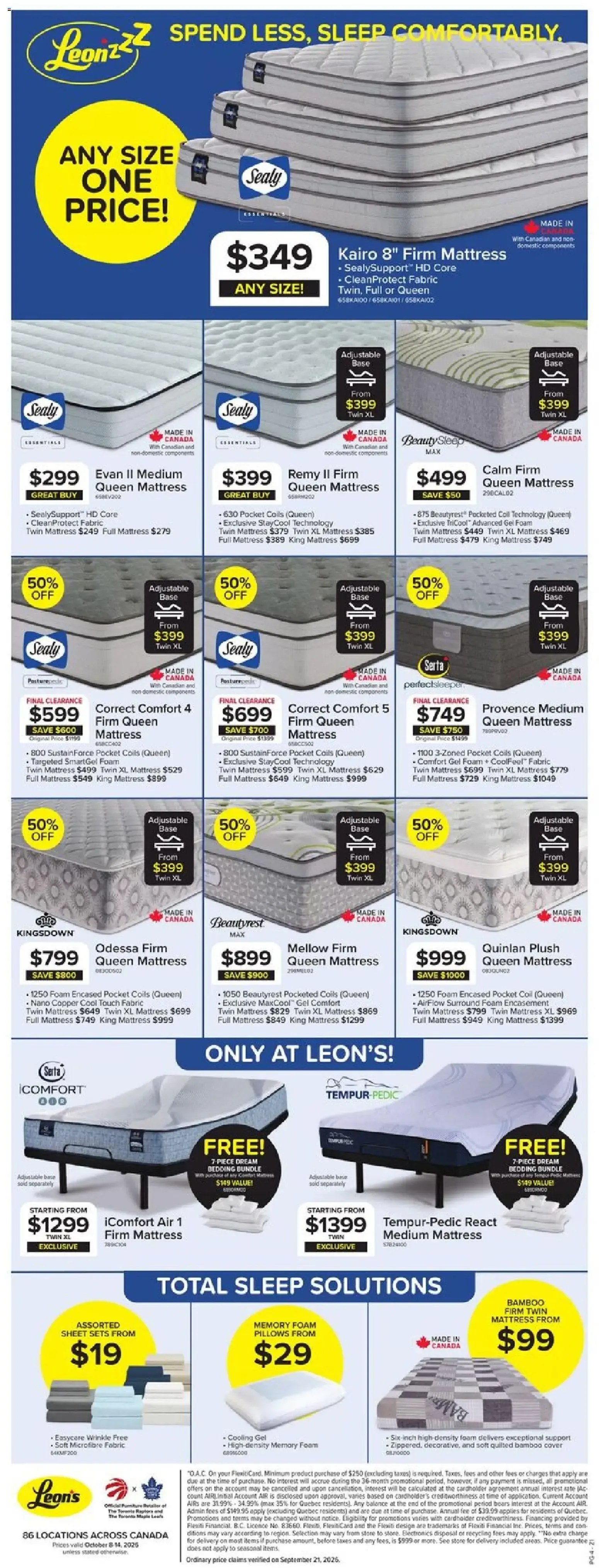 Leon's True North Super Sale from October 8 to October 14 2026 - flyer page 4