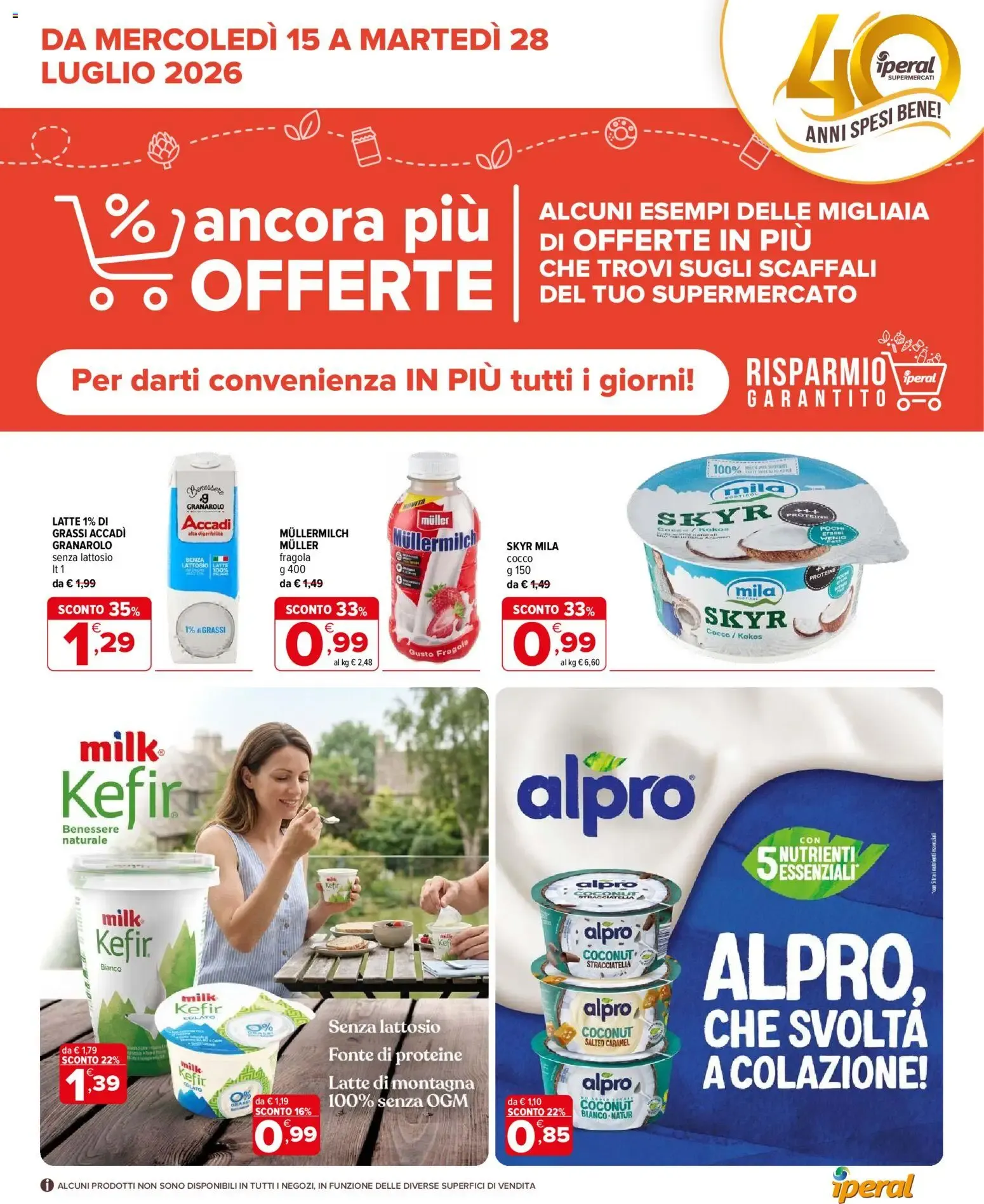 Nuovo Iperal volantino Ancora Più Offerte dal 15/07/2026 > offerte anteprima 🛍️ da 15 luglio a 28 luglio di 2026 - Pagina del volantino 1