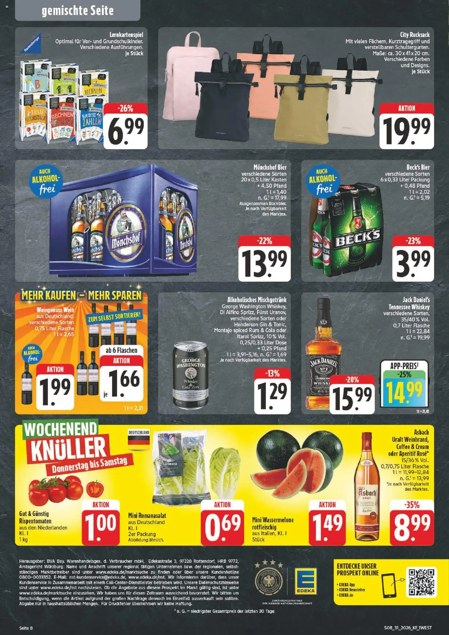 nah & gut Prospekt (ab 27.07.2026) zum Blättern von 27. Juli bis 1. August 2026 - Prospekt seite 8