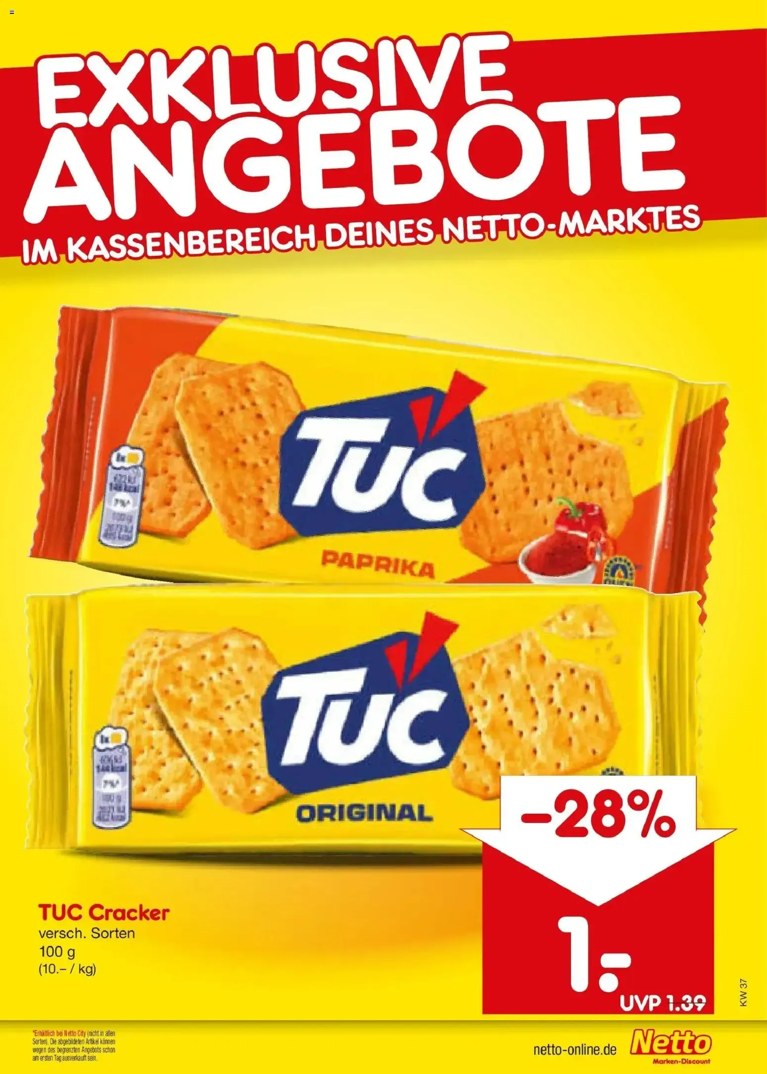 Netto Marken-Discount Prospekt Berlin-Prenzlauer Berg (ab 07.09.2026) » Angebote von 7. September bis 12. September 2026 - Prospekt seite 37