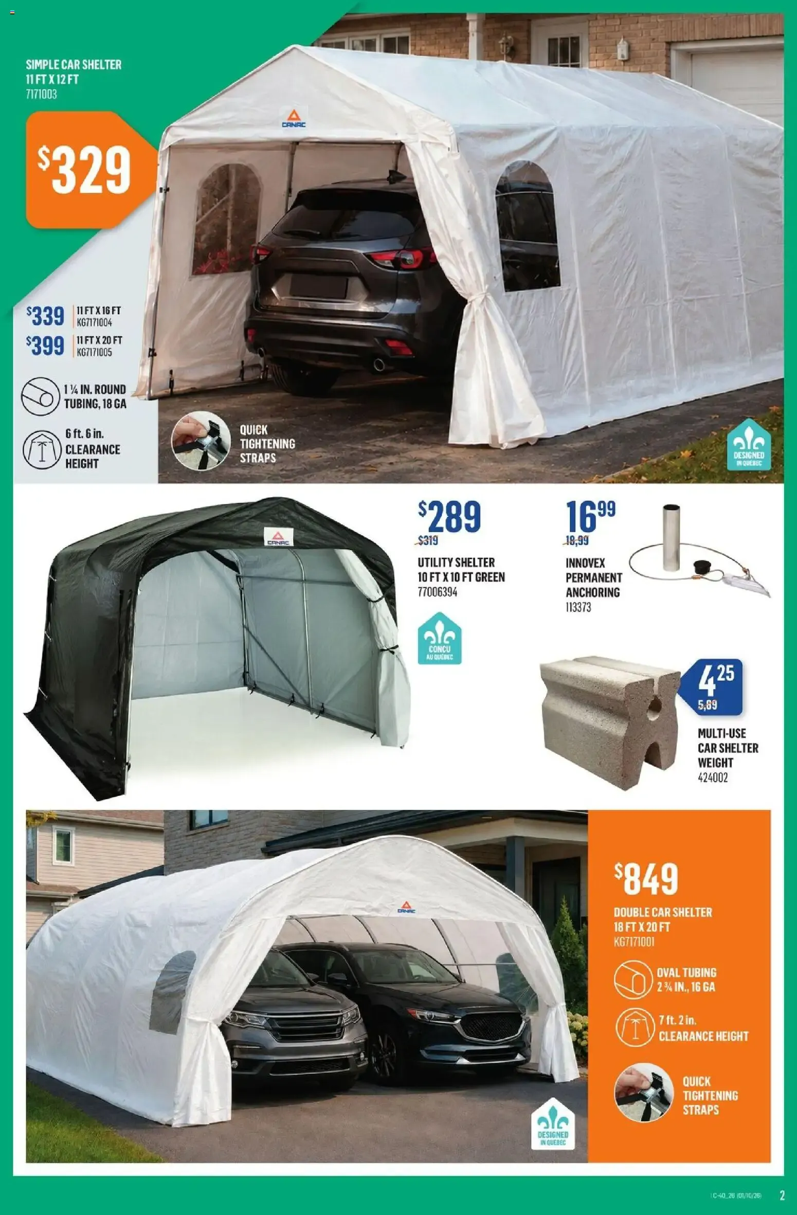 Canac weekly flyer from Oct 1, 2026 > weekly specials & deals from October 1 to October 7 2026 - flyer page 2