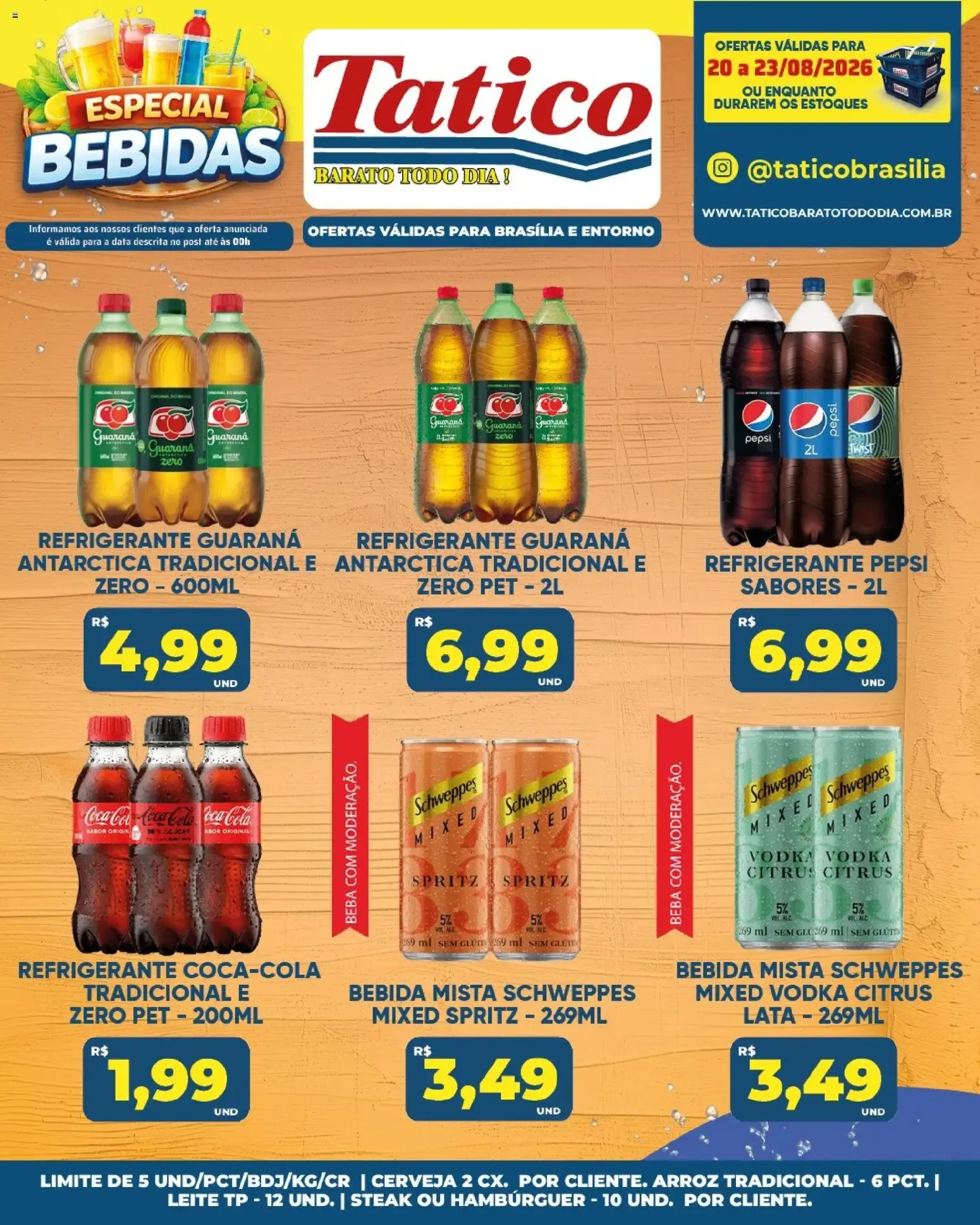 Encarte de Tatico ofertas do Dia de 20/08/2026 | Promoções Online 20 de agosto até 20 de agosto 2026 - Pagina 23