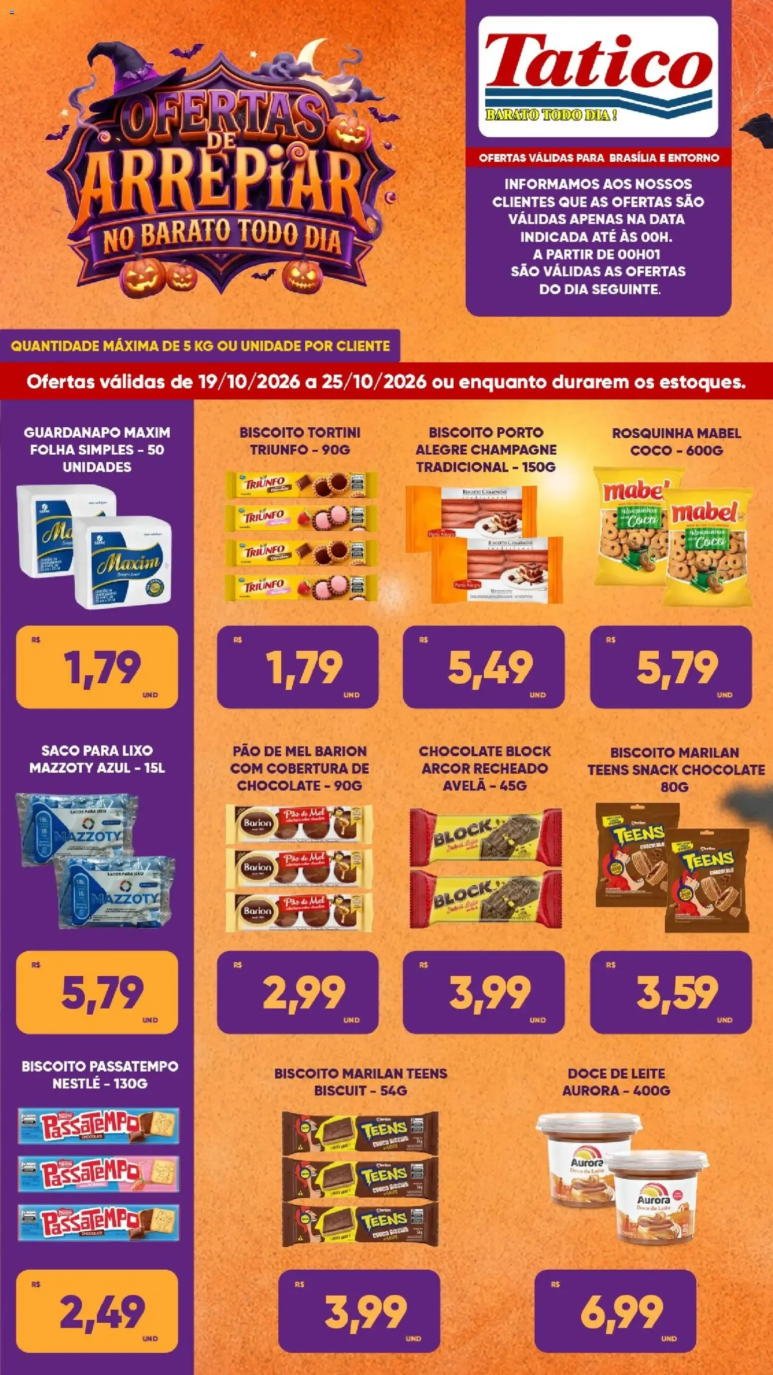Encarte de Tatico - Ofertas de Arrepiar no Barato Todo Dia! 19 de outubro até 25 de outubro 2026 - Pagina 4
