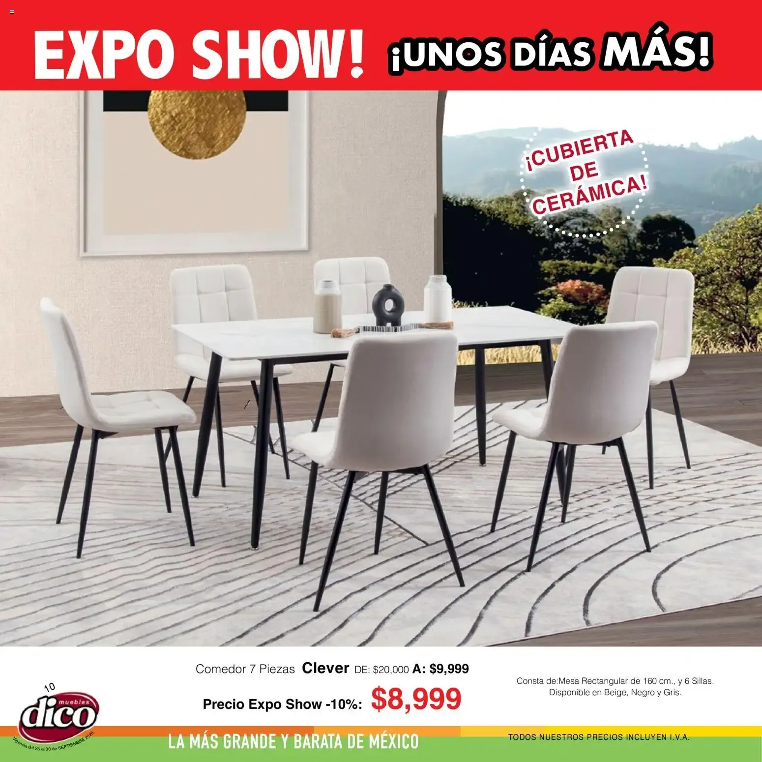 Catálogo de Muebles Dico catálogo Expo show (23/09/2026 - 30/09/2026) - catálogo en línea 23 de septiembre al 30 de septiembre 2026 - Pagina 10