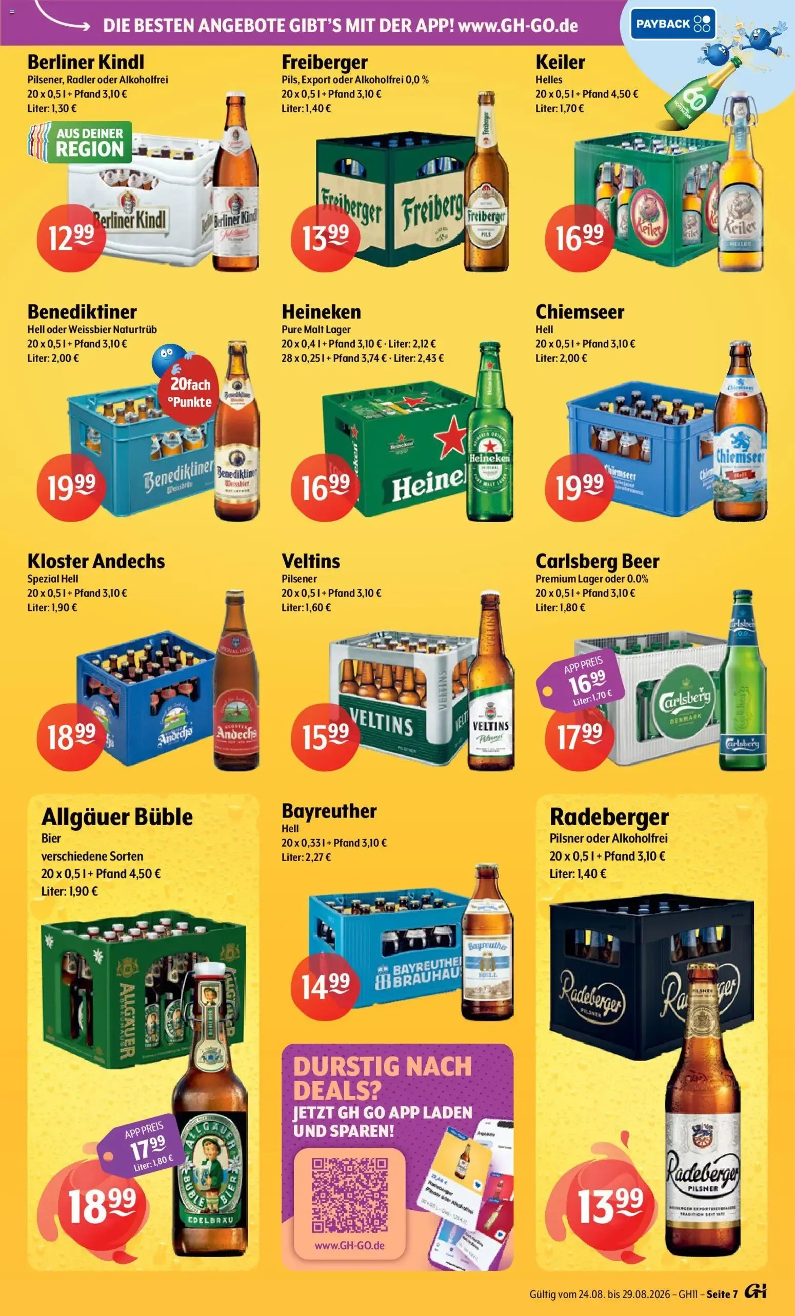 Getränke Hoffmann: Jubiläumsdeals von 24. August bis 29. August 2026 - Prospekt seite 7