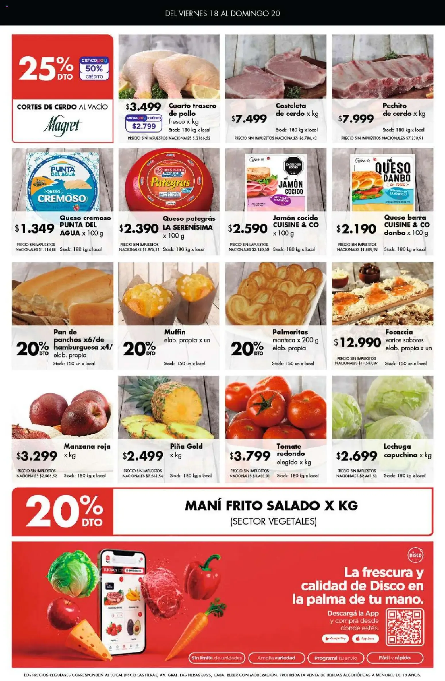 Ofertas de Disco - Ofertas | Córdoba del 18/09/2026 - 20/09/2026 18 de septiembre al 20 de septiembre 2026 - Página 8 del catálogo
