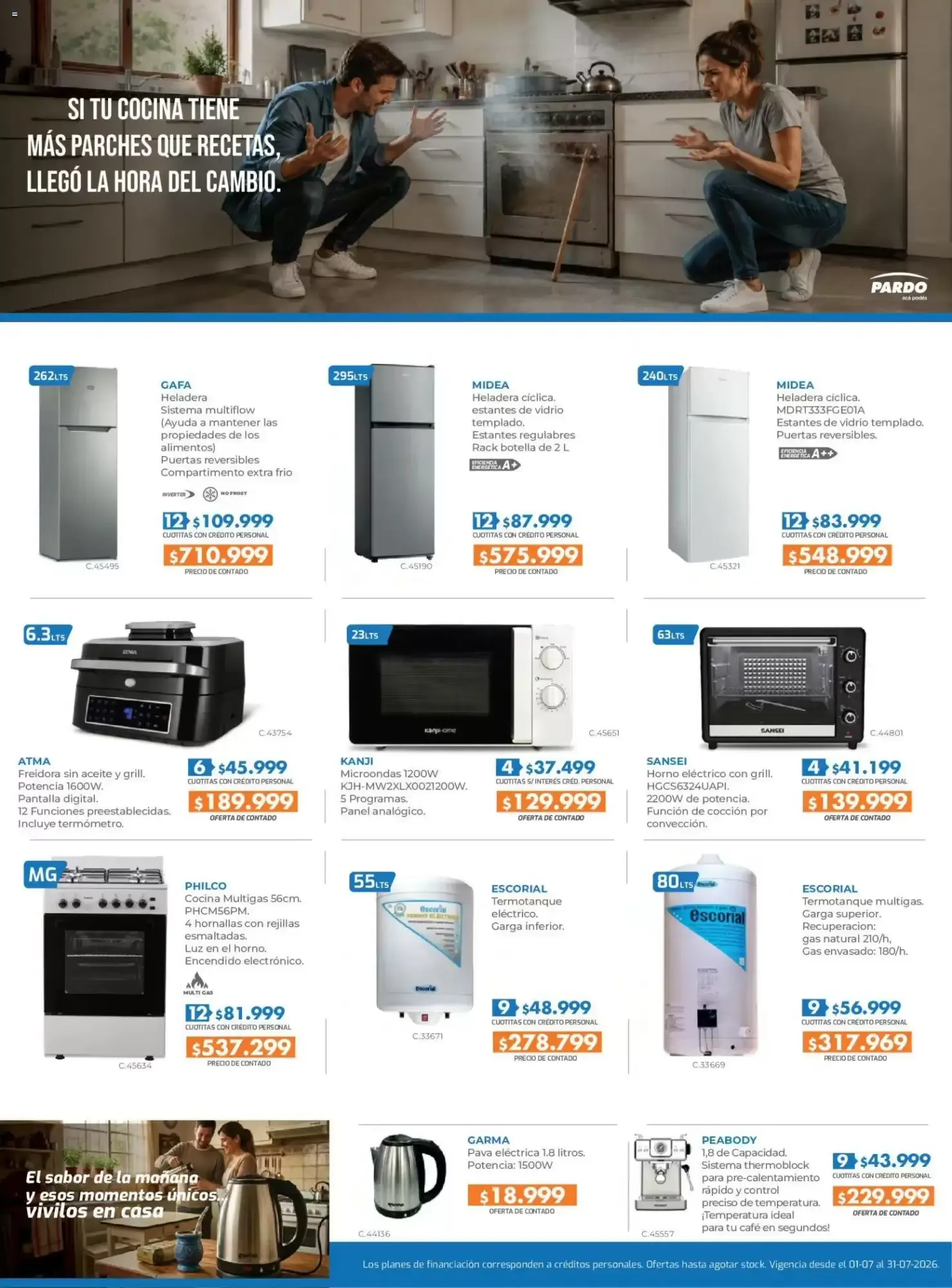 Ofertas de Catálogo Pardo Hogar 1 de julio al 31 de julio 2026 - Página 4 del catálogo