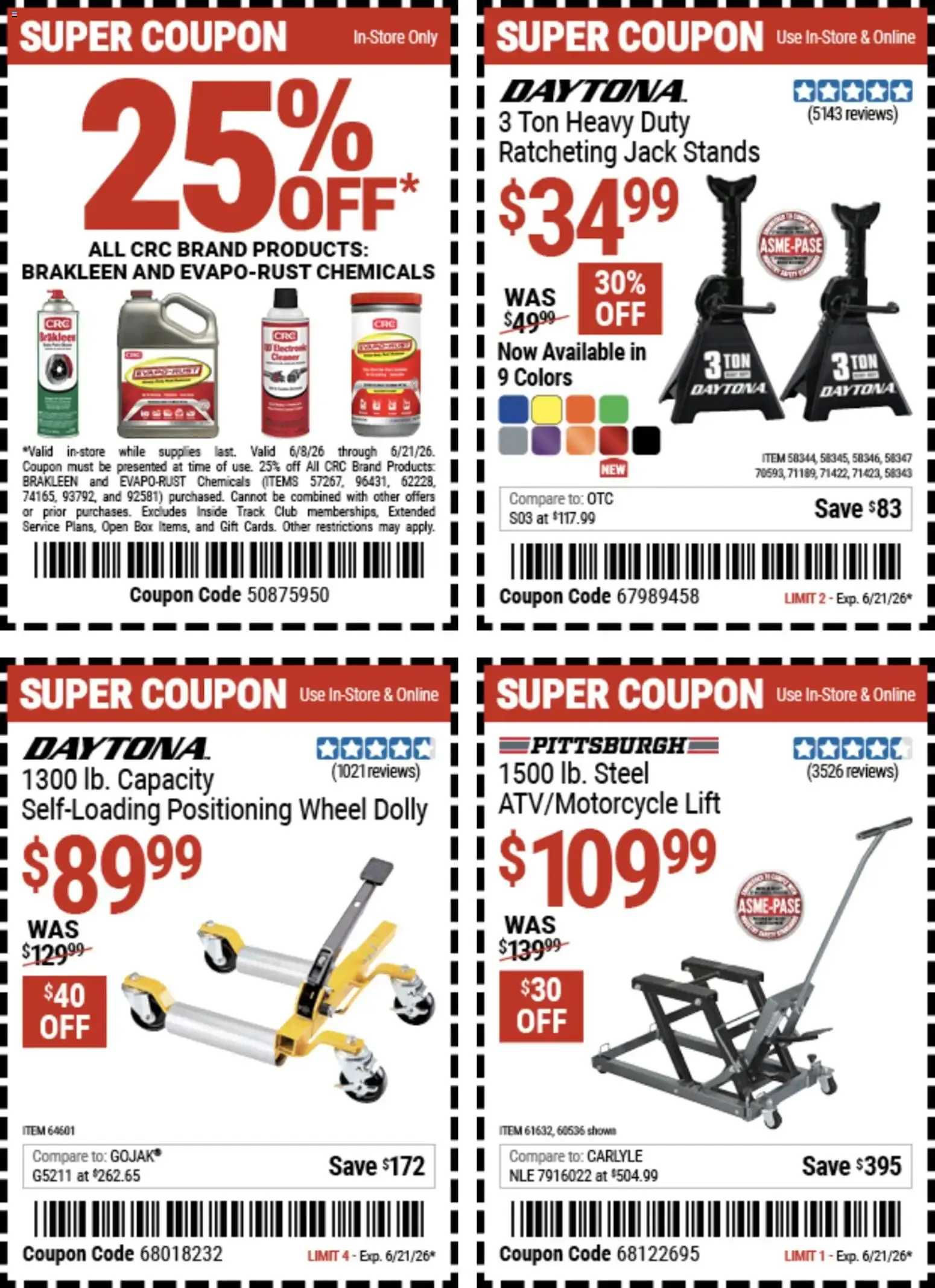 Weekly ad Harbor Freight Weekly Ad (06/08 - 06/21 2026) - Flyer from June 8 to June 21 2026 - Page 15