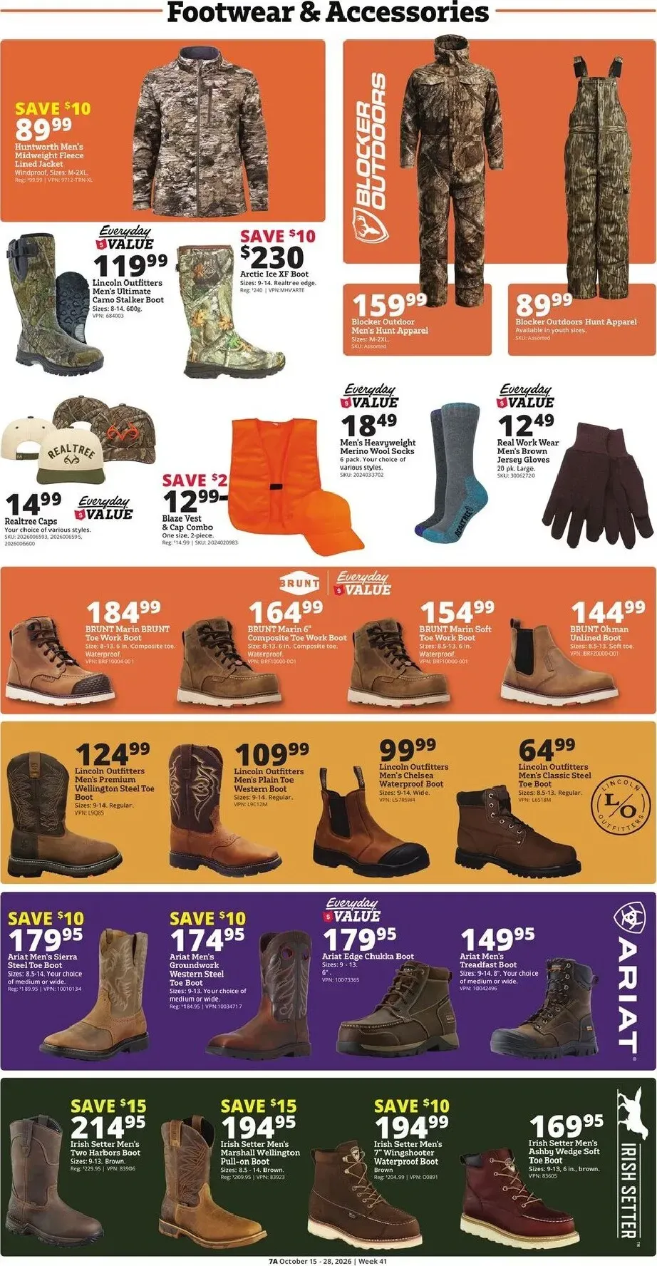 Weekly promotion Current Rural King - Pet-O-Ween leaflet valid from Thursday 10/15/2026 to Wednesday 10/28/2026 spanning from October 15 to October 28 2026 - Page 7 for Catalogue 365
