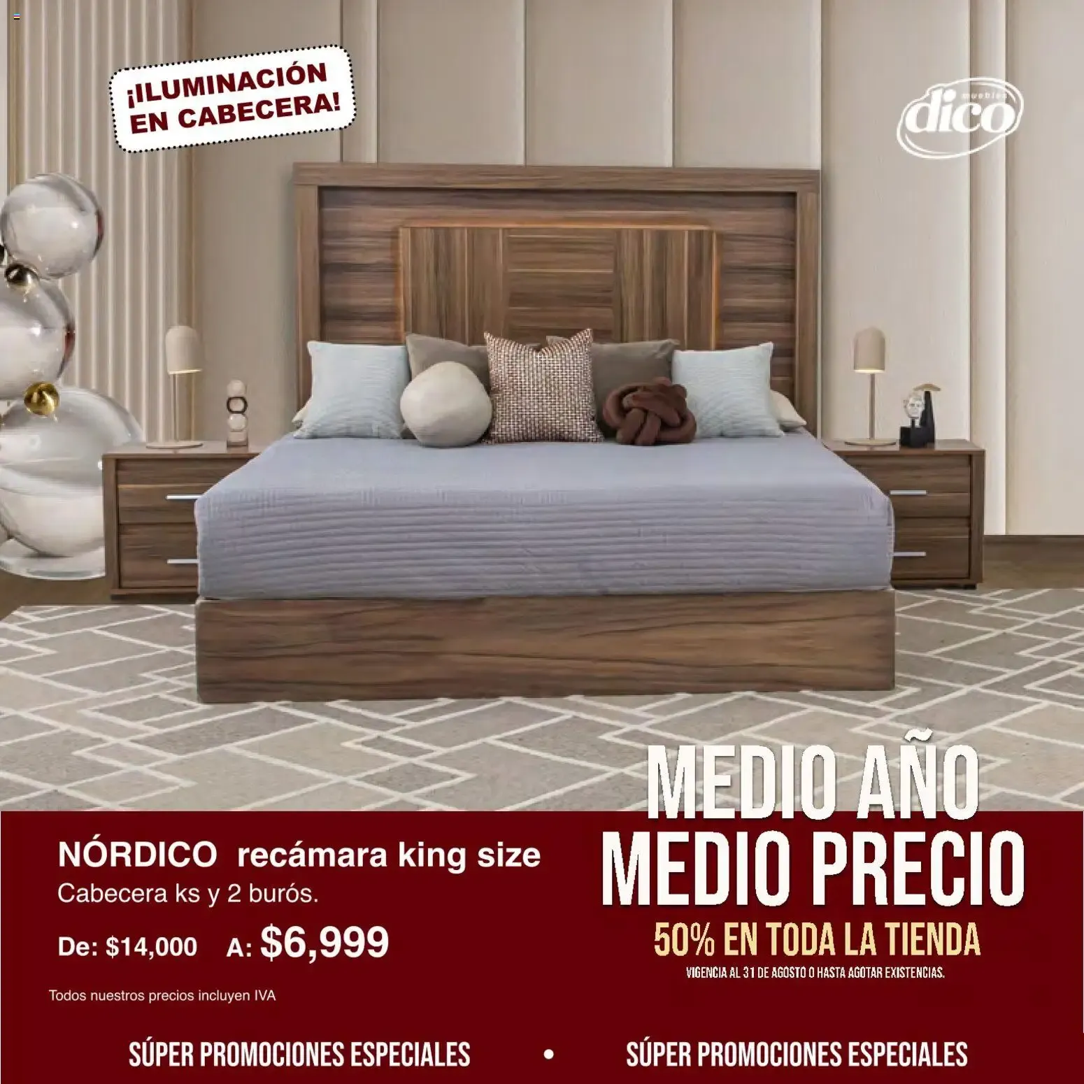 Catálogo de Muebles Dico catálogo Medio año, medio precio (01/08/2026 - 31/08/2026) - catálogo en línea 1 de agosto al 31 de agosto 2026 - Pagina 5