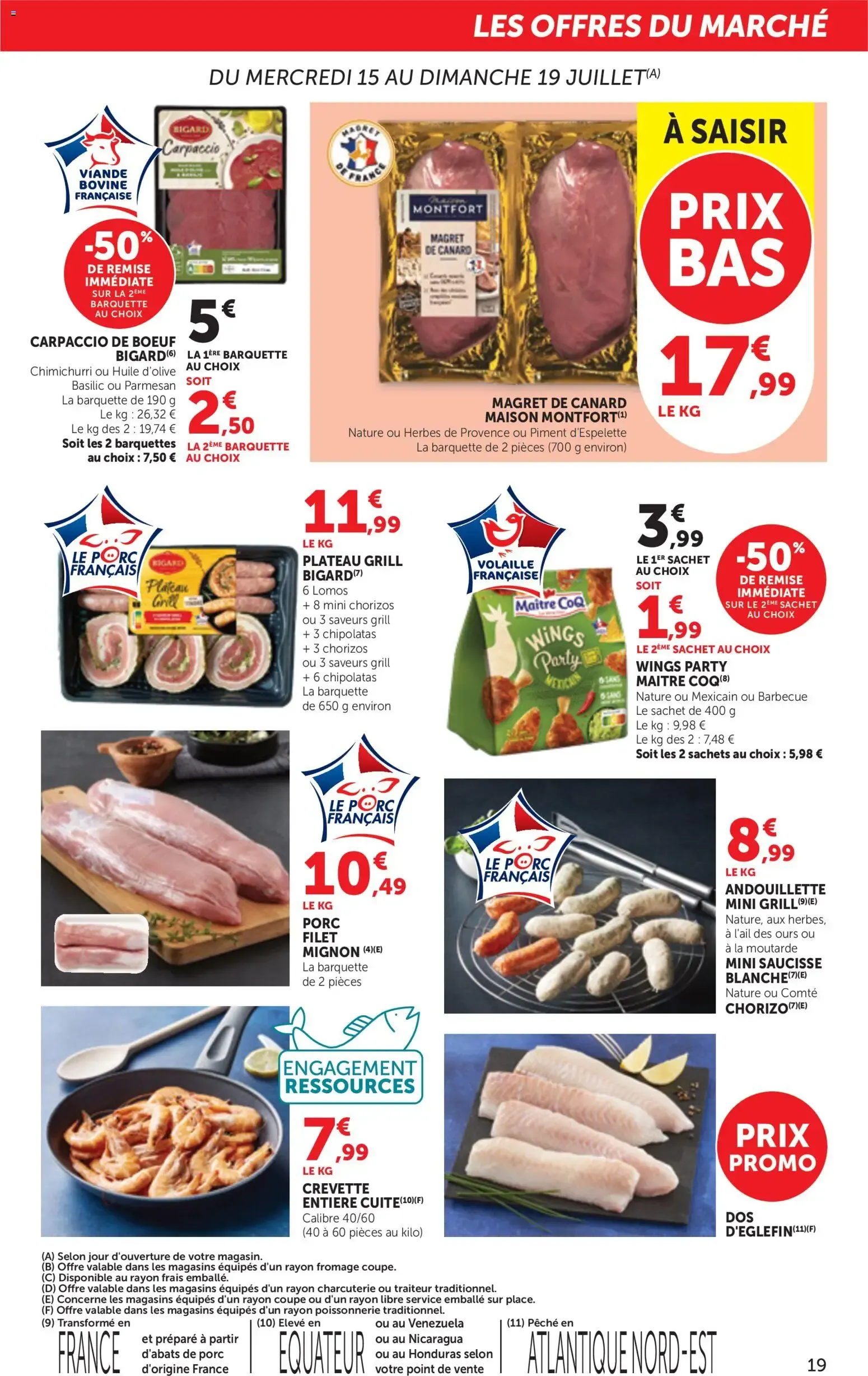 bi1 Catalogue supermarché à partir du 15/07/2026 - promo en ligne du 15 juillet au 26 juillet 2026 - Catalogue page 19
