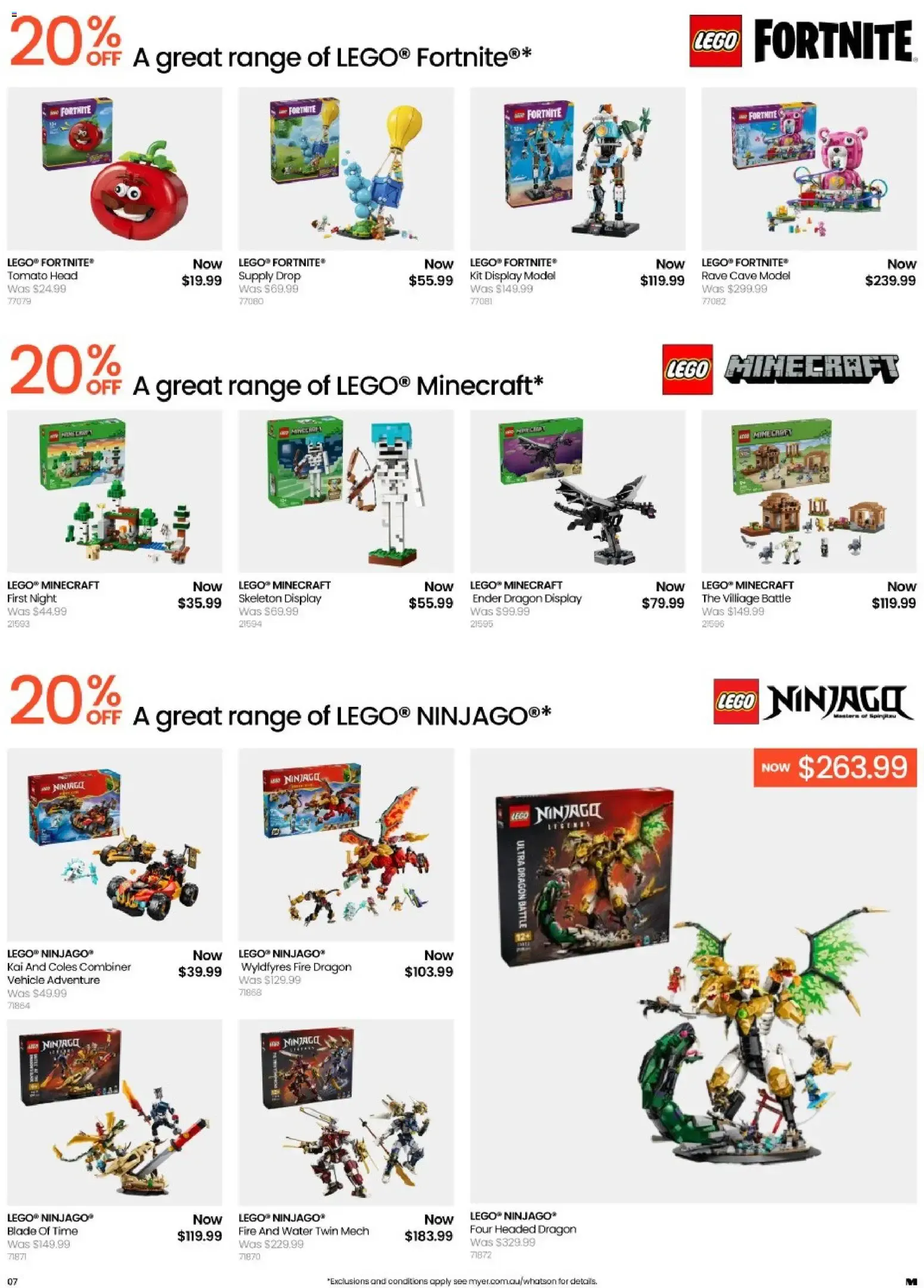 Myer - Toy Sale - 22/06/2026 > weekly / monthly specials - Catalogue valid from 22 June to 19 July 2026 - page 7