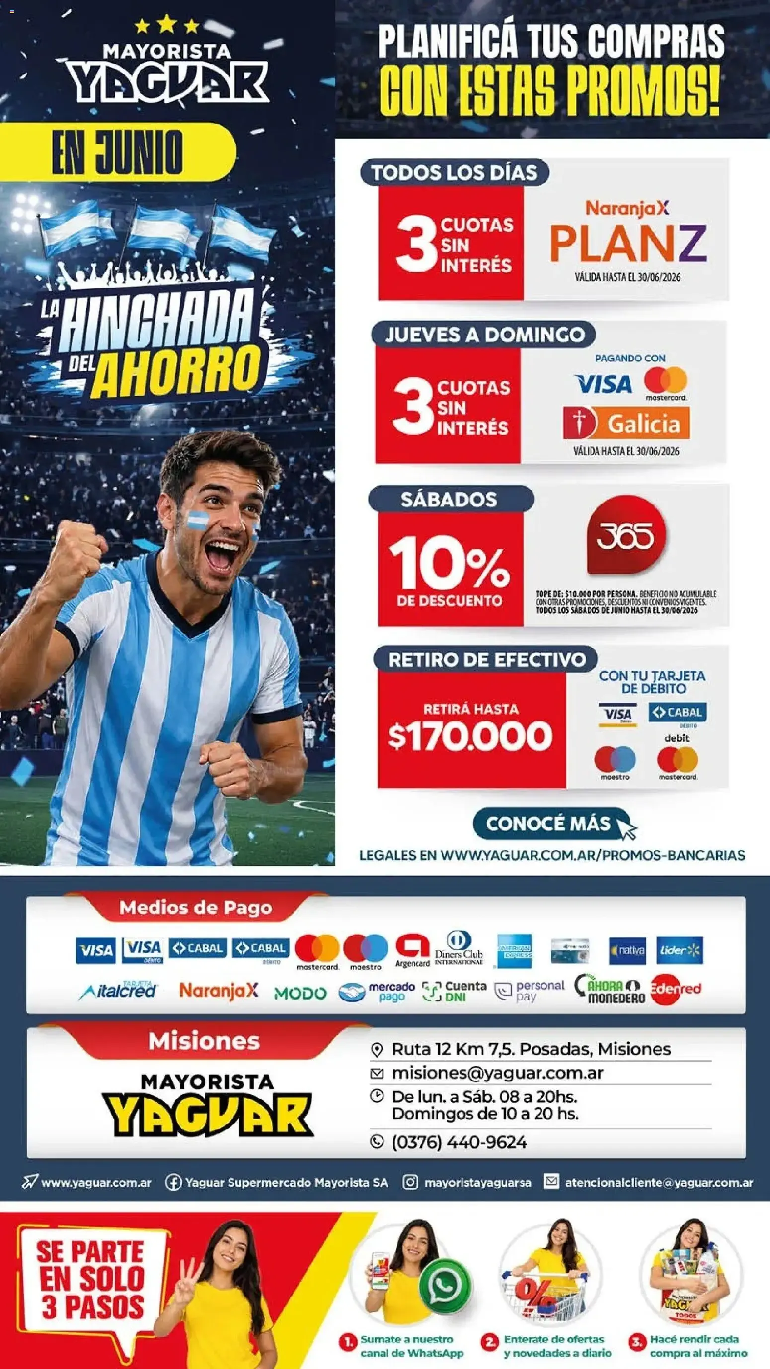 Ofertas de Mayorista Yaguar - La Hinchada del Ahorro 15 de junio al 21 de junio 2026 - Página 20 del catálogo