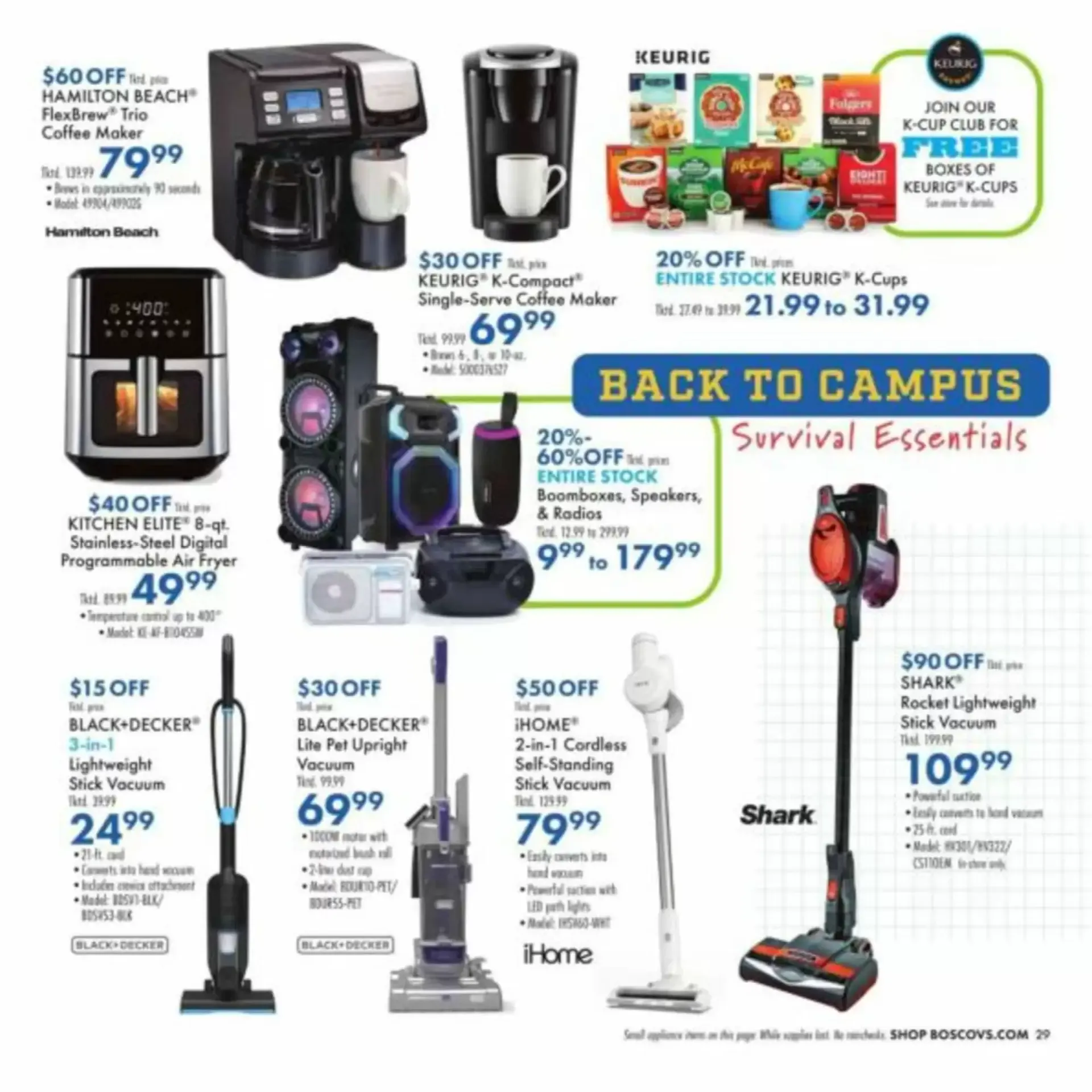 Weekly ad Boscov's Back to School from August 6 to August 19 2026 - Page 29