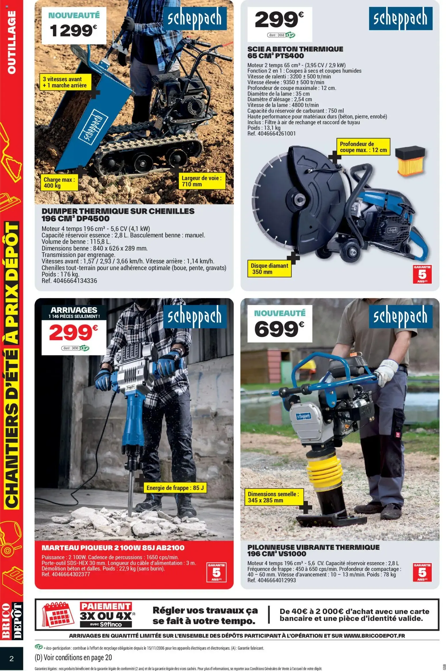 CHANTIERS D'ÉTÉ À PRIX DÉPÔT du 3 juillet au 16 juillet 2026 - Catalogue page 2