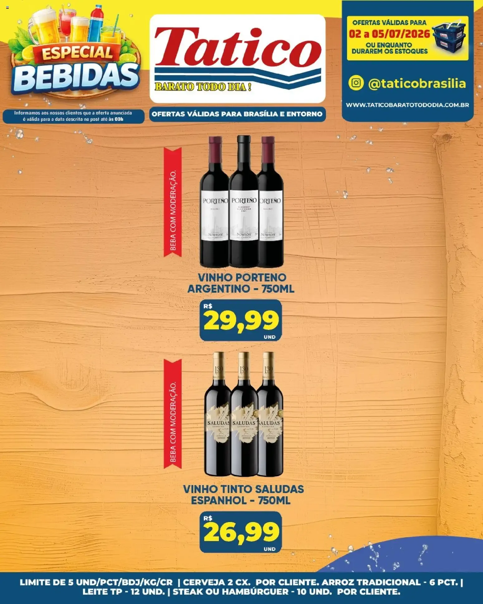 Encarte de Tatico ofertas do Dia de 06/07/2026 | Promoções Online 6 de julho até 6 de julho 2026 - Pagina 60