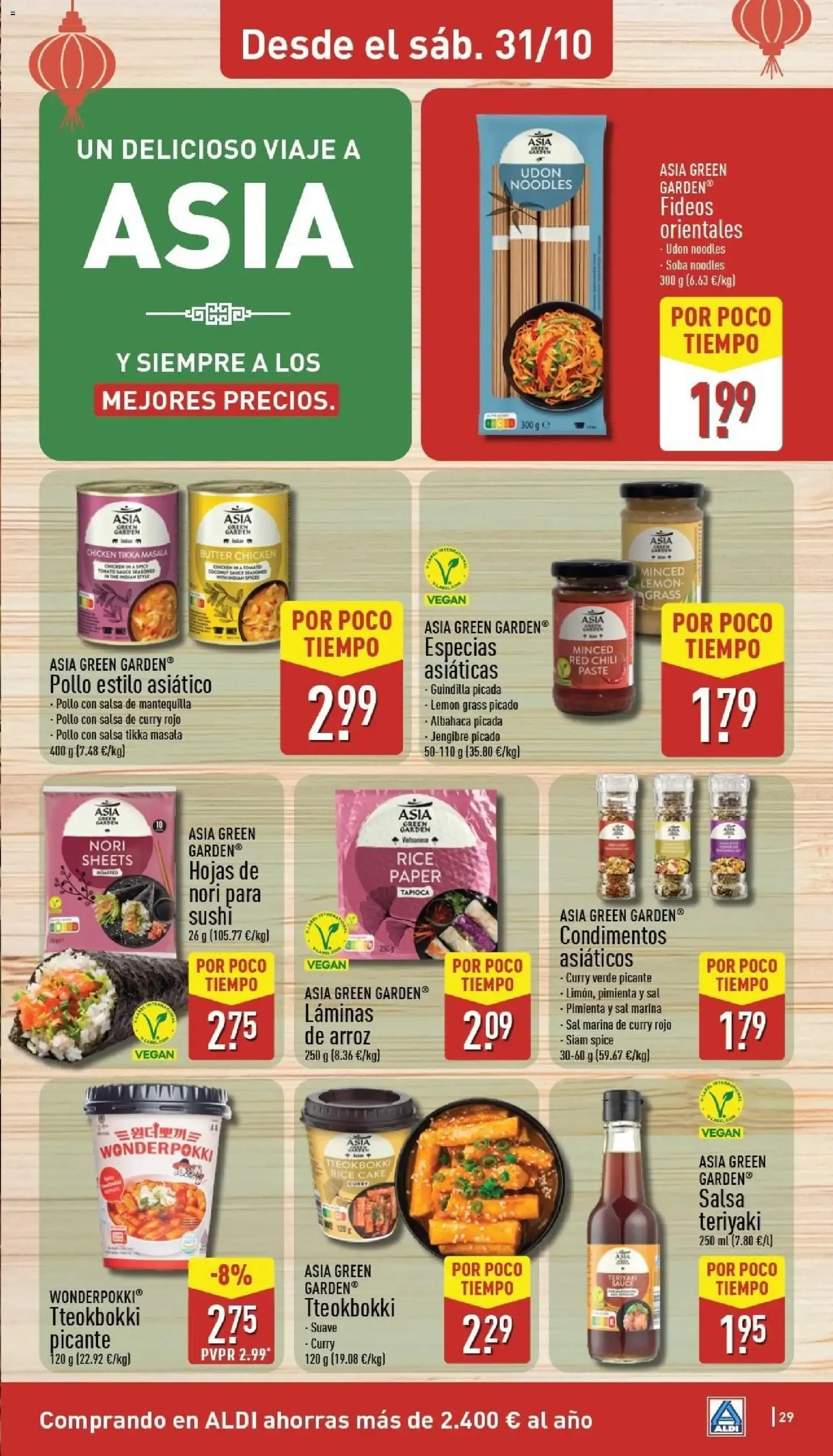 Catálogo de Aldi: Bajos precios en frescos 26 de octubre al 1 de noviembre 2026 - Página 29