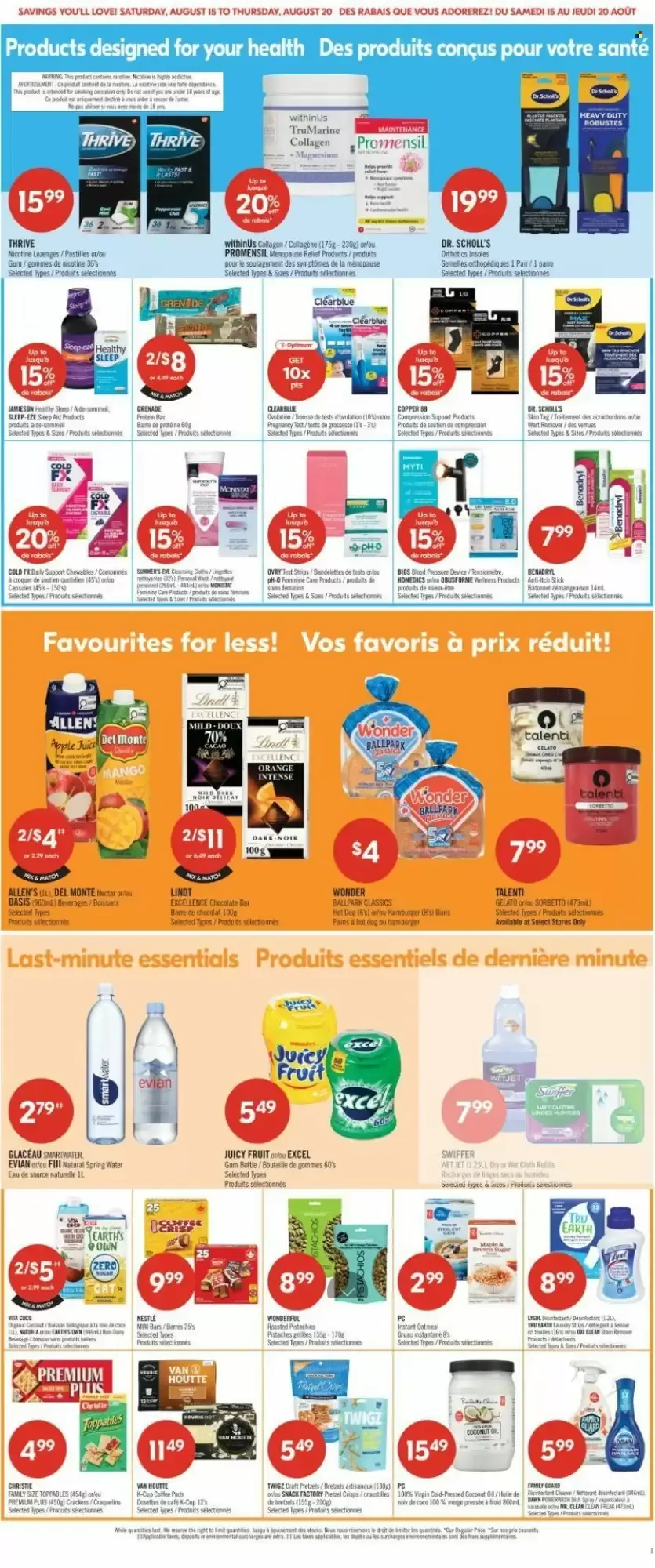 Shoppers Drug Mart flyer week 33 from August 14 to August 20 2026 - flyer page 16