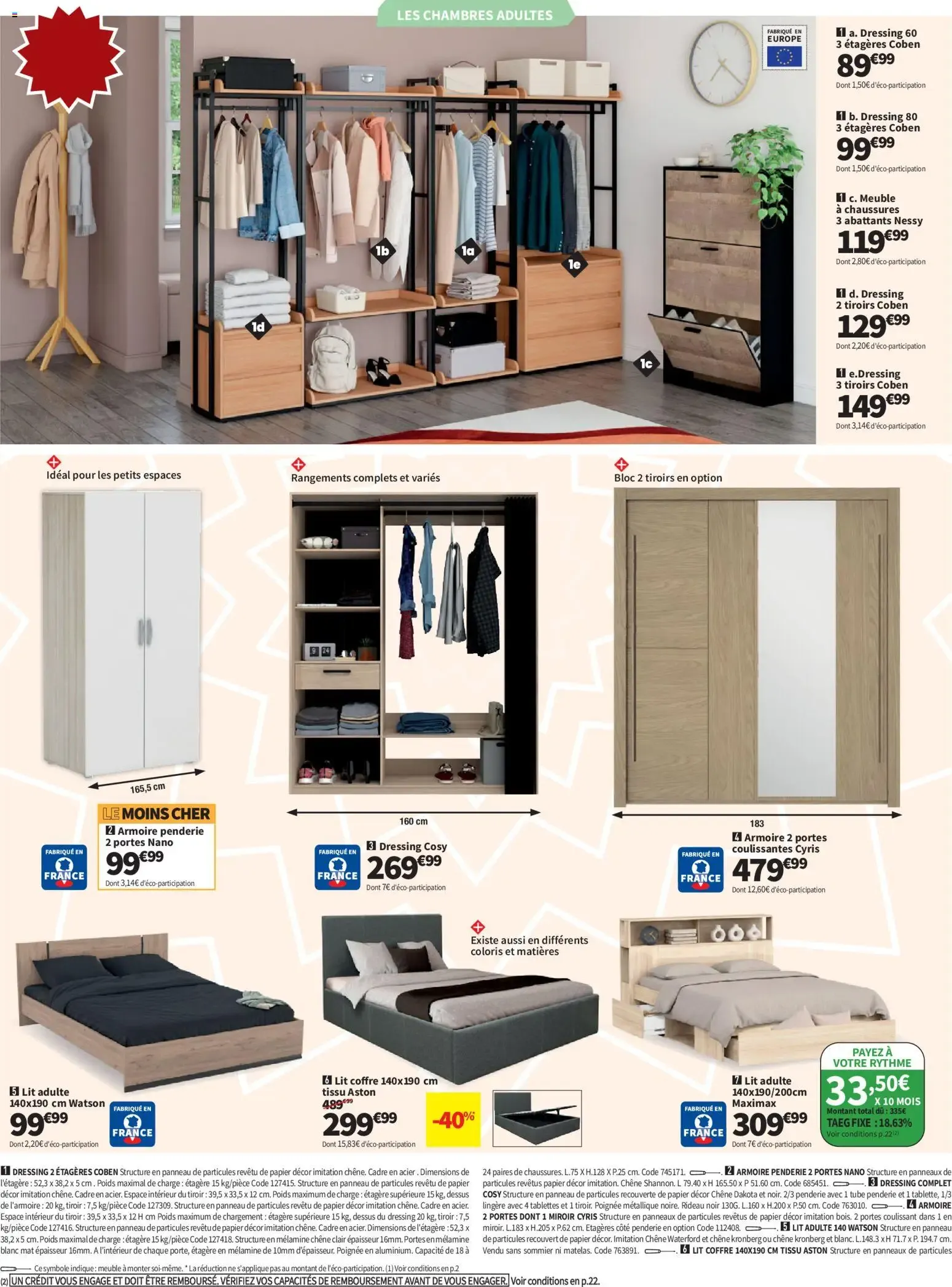 LE GRAND DESTOCKAGE PROMO RAMA Conforama du 13 octobre au 9 novembre 2026 - Catalogue page 10