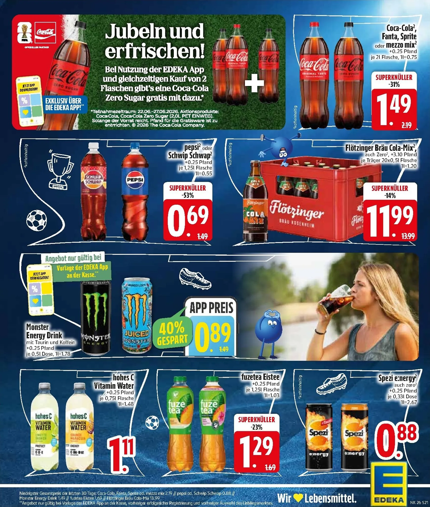 Edeka Prospekt – von Montag 22.06.2026 bis Samstag 27.06.2026 von 22. Juni bis 27. Juni 2026 - Prospekt seite 25