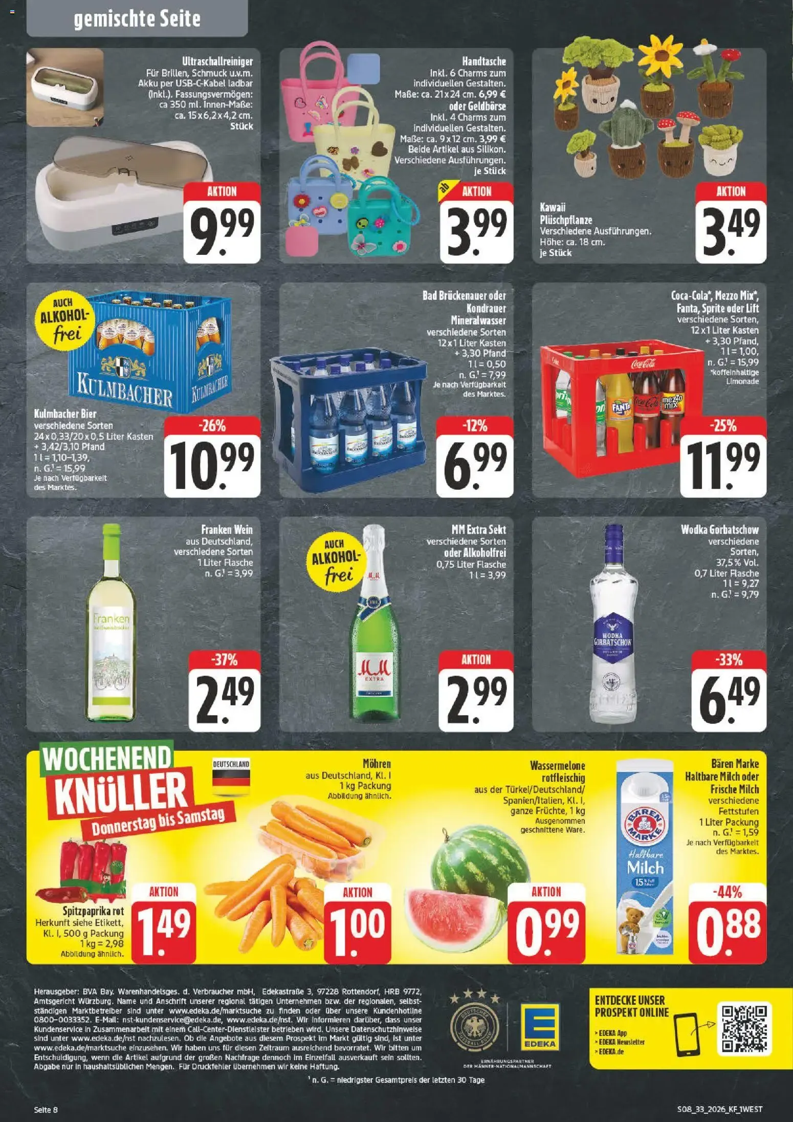 nah & gut Prospekt (ab 10.08.2026) zum Blättern von 10. August bis 15. August 2026 - Prospekt seite 8