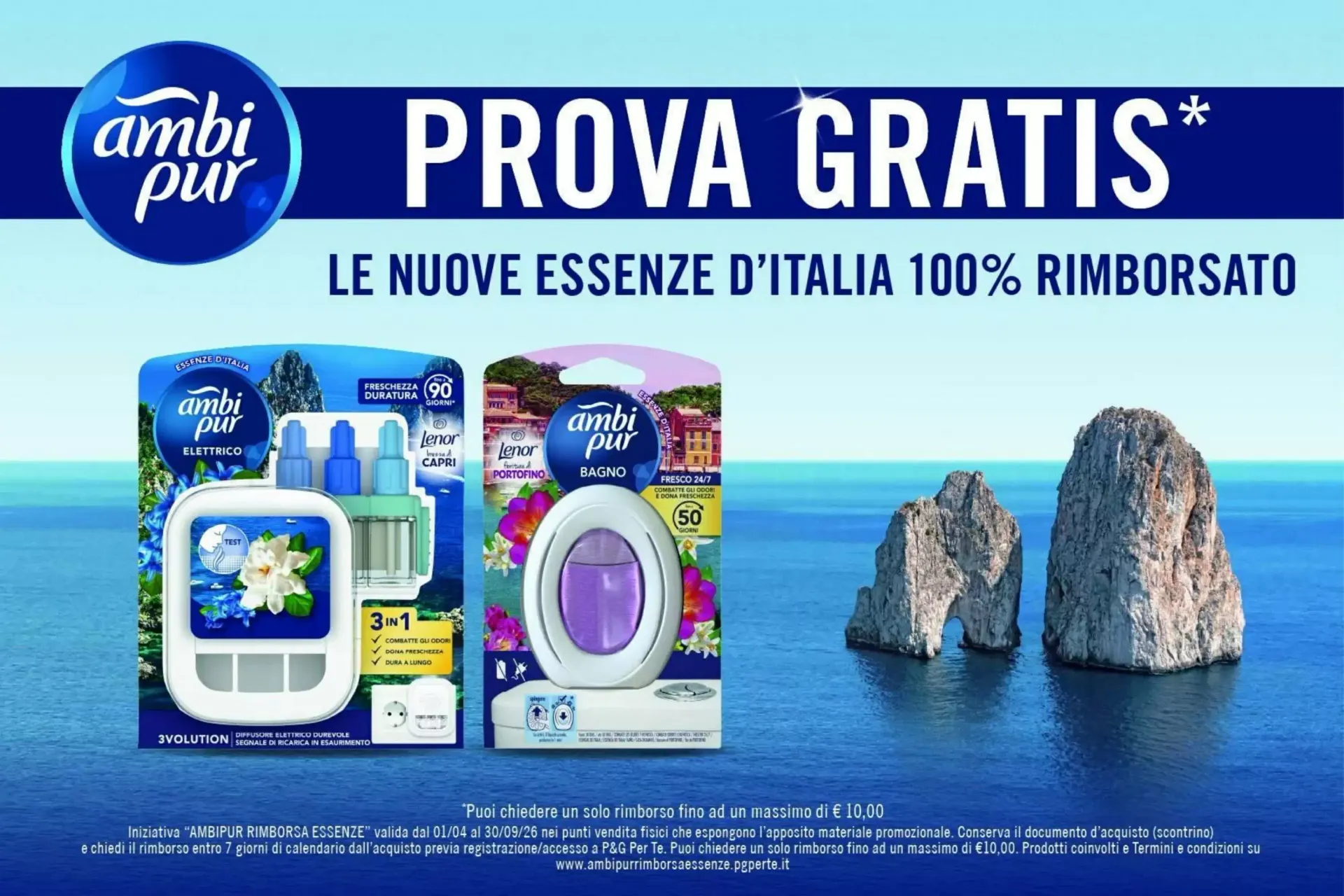 Ambi Pur Rimborsa Essenze da 1 aprile a 30 settembre di 2026 - Pagina del volantino 1