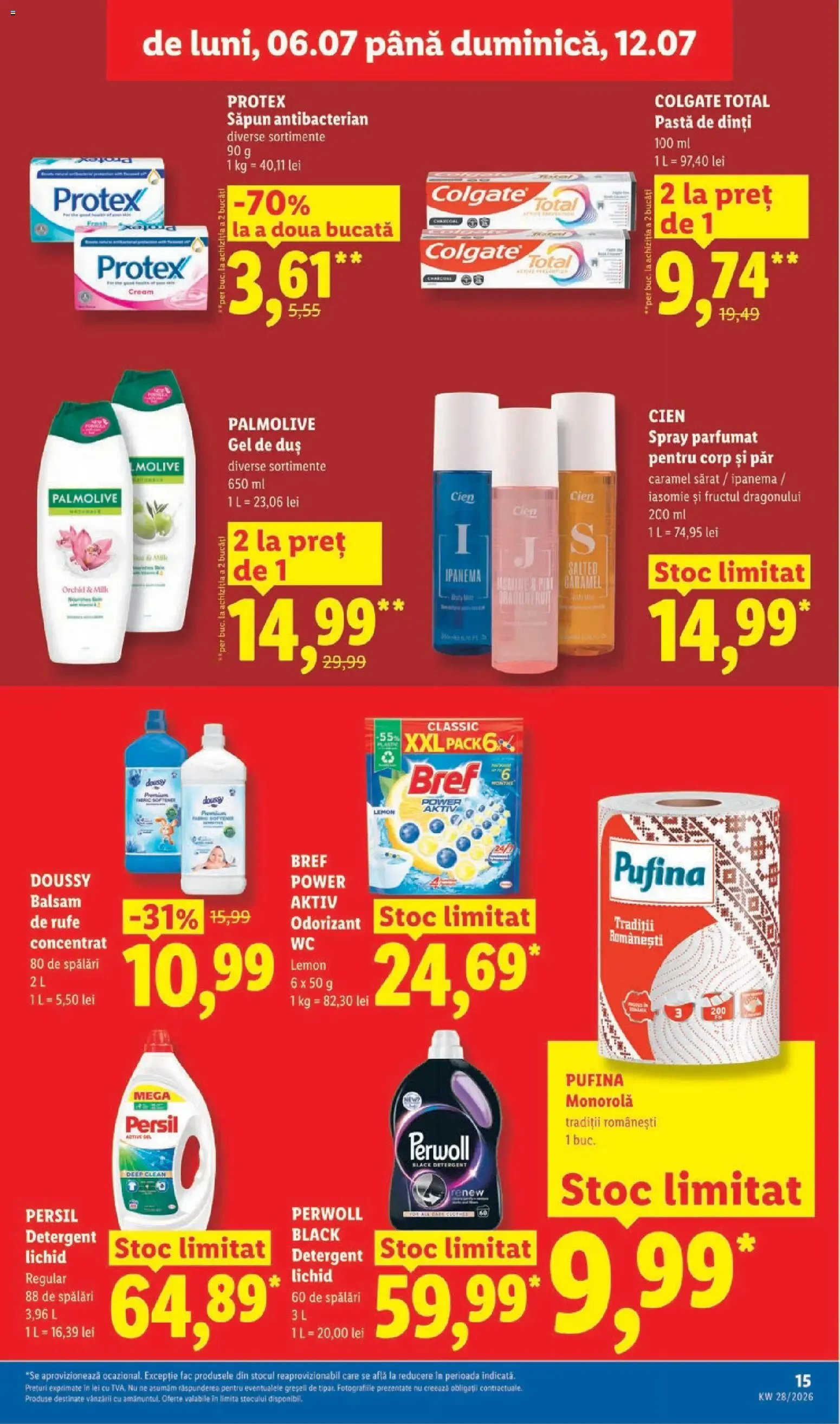 Catalog Catalog LIDL 06.07.2026 - Oferta și Revista online de la 6 iulie până la 12 iulie 2026 - Revista Pagina 15