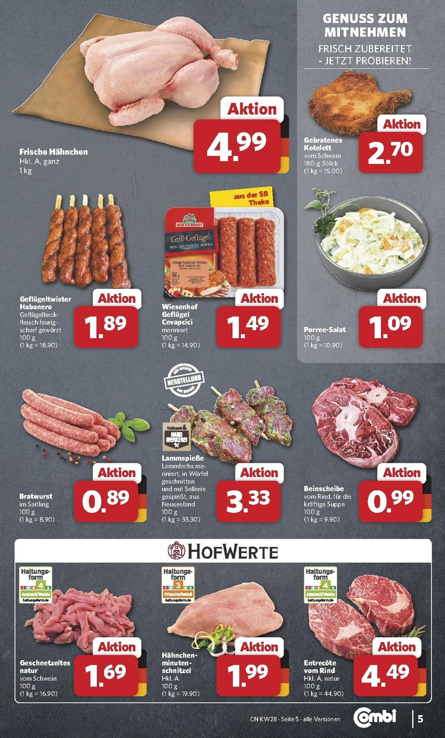 Combi Prospekt – von Montag 06.07.2026 bis Samstag 11.07.2026 von 6. Juli bis 11. Juli 2026 - Prospekt seite 5