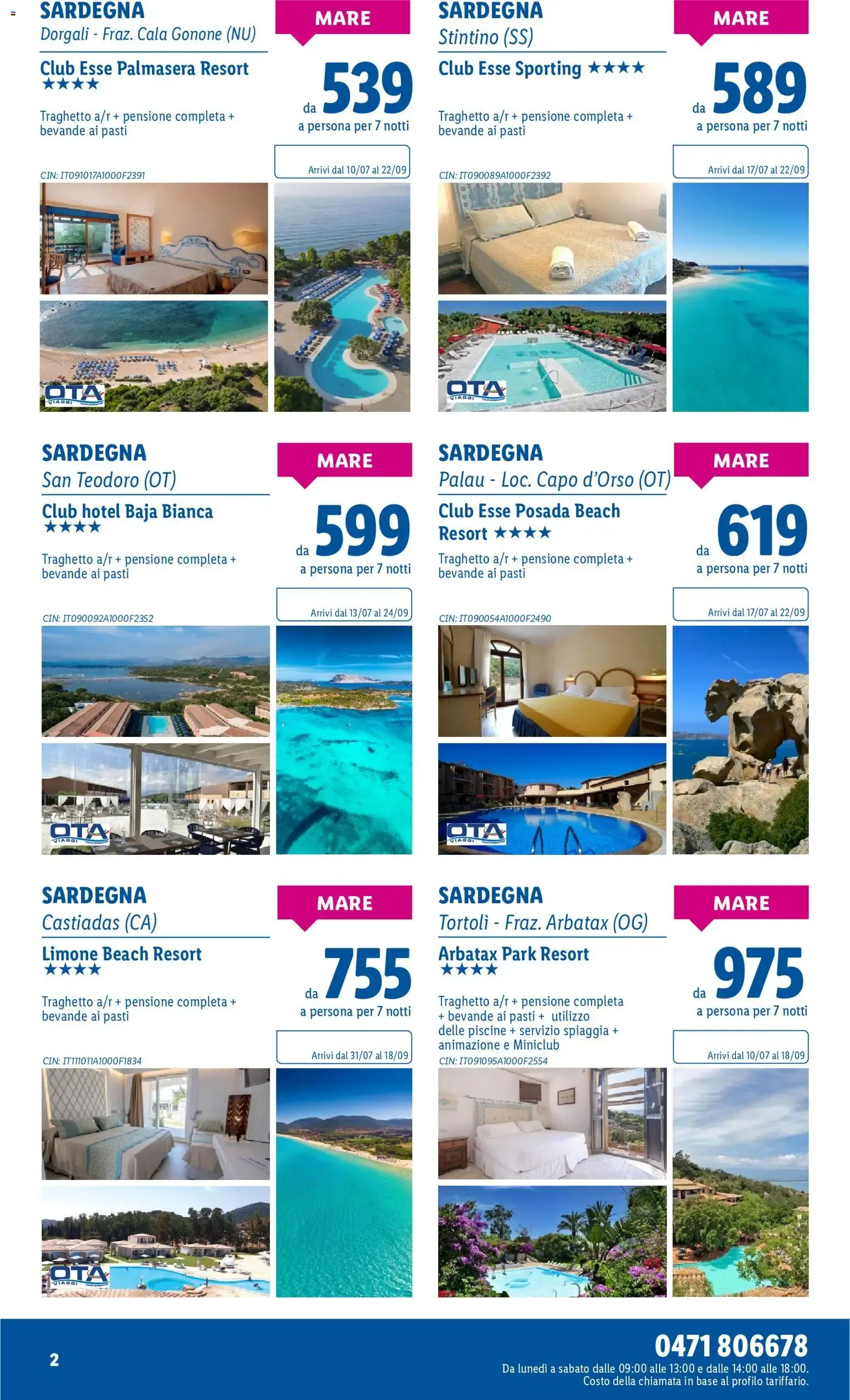 Lidl Viaggi: Cilento da 1 luglio a 31 agosto di 2026 - Pagina del volantino 2