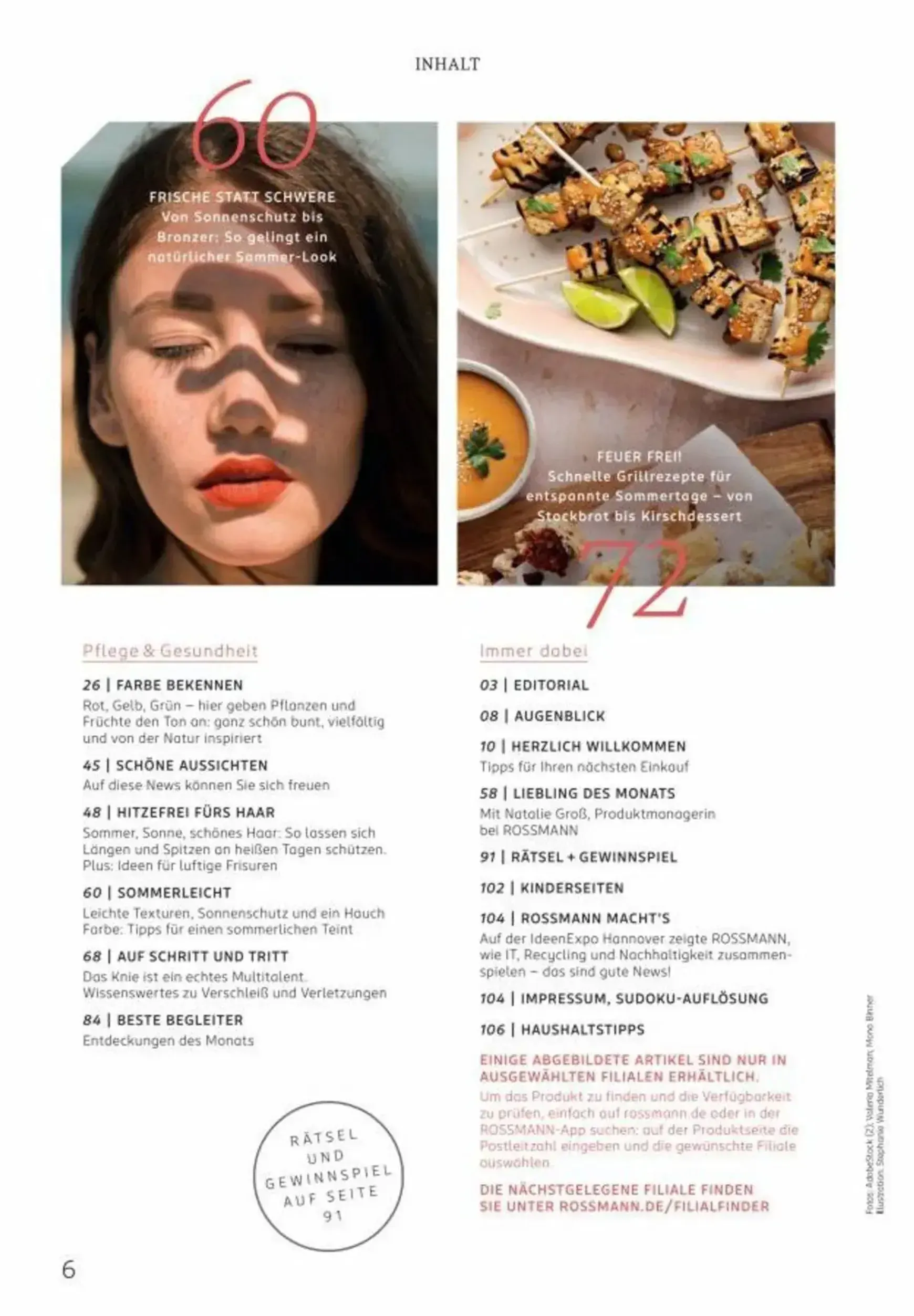 Centaur Magazin (Rossmann) von 1. August bis 31. August 2026 - Prospekt seite 7
