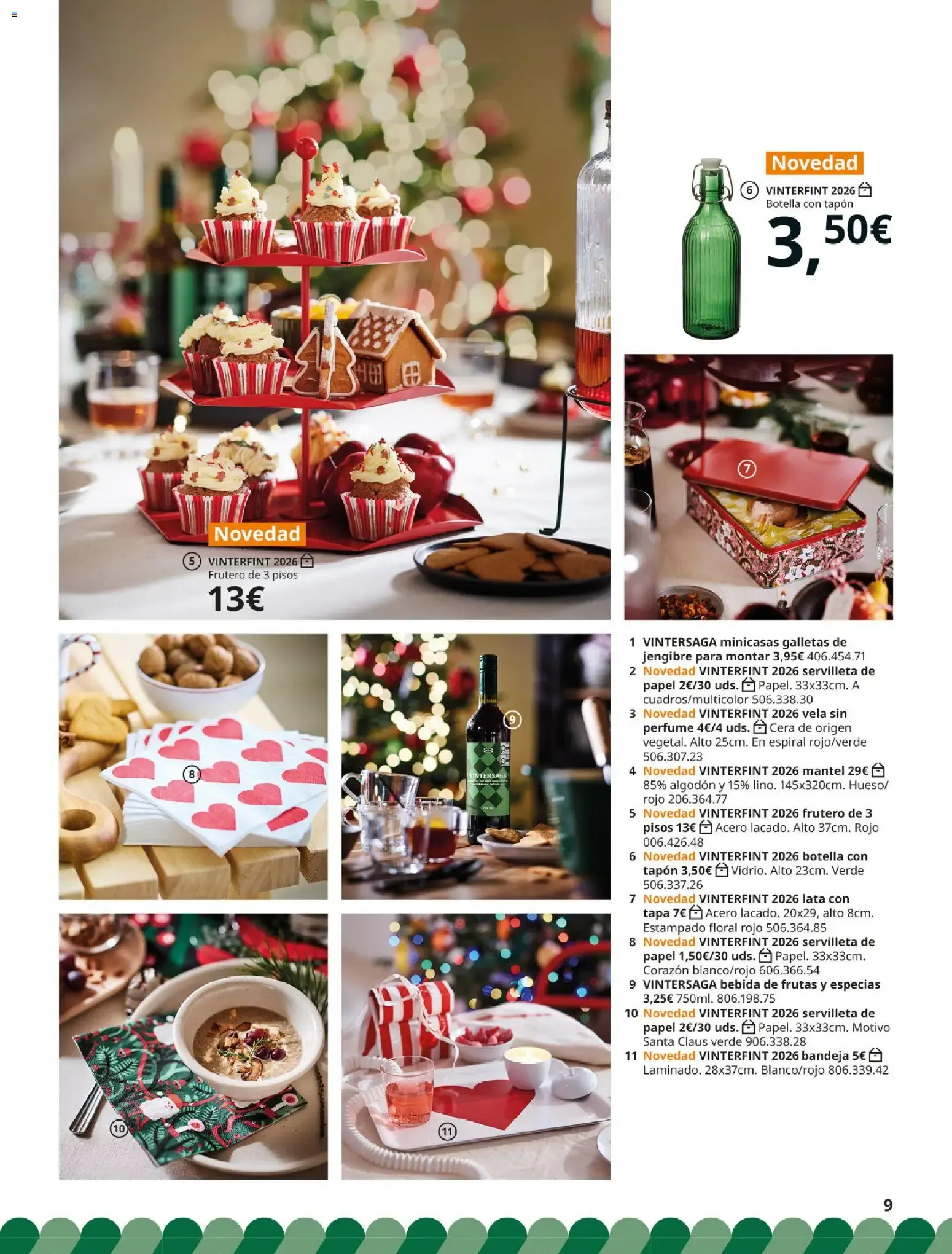 Catálogo de IKEA - Brochure de Navidad del 06/10/2026 6 de octubre al 31 de enero 2027 - Página 9