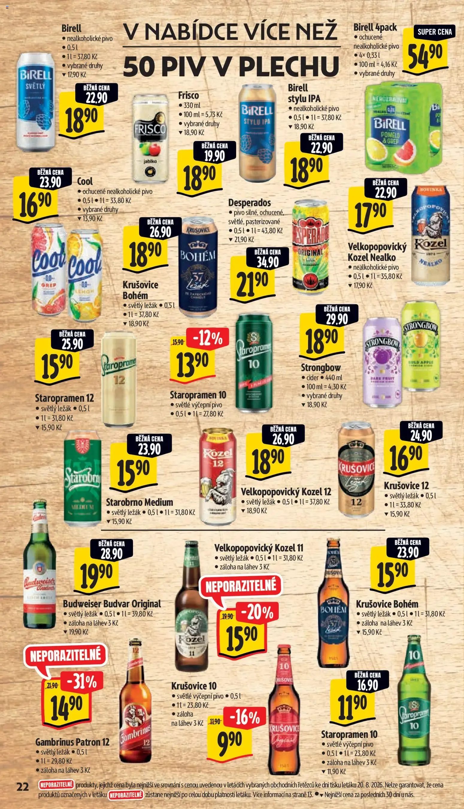Albert leták - Supermarket od 26.08.2026 - Akční leták - 26. srpna 1. září 2026 - Page 32
