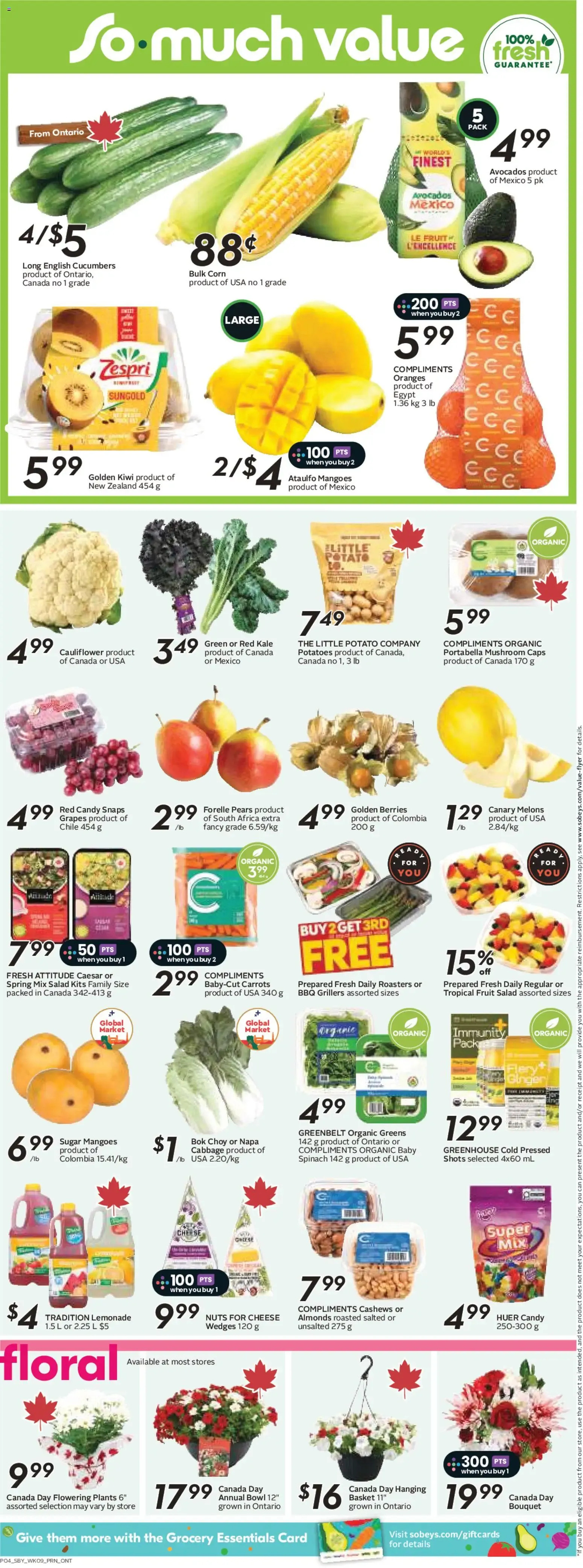 Sobeys weekly flyer / circulaire from Jun 25, 2026 > weekly specials & deals from June 25 to July 1 2026 - flyer page 7