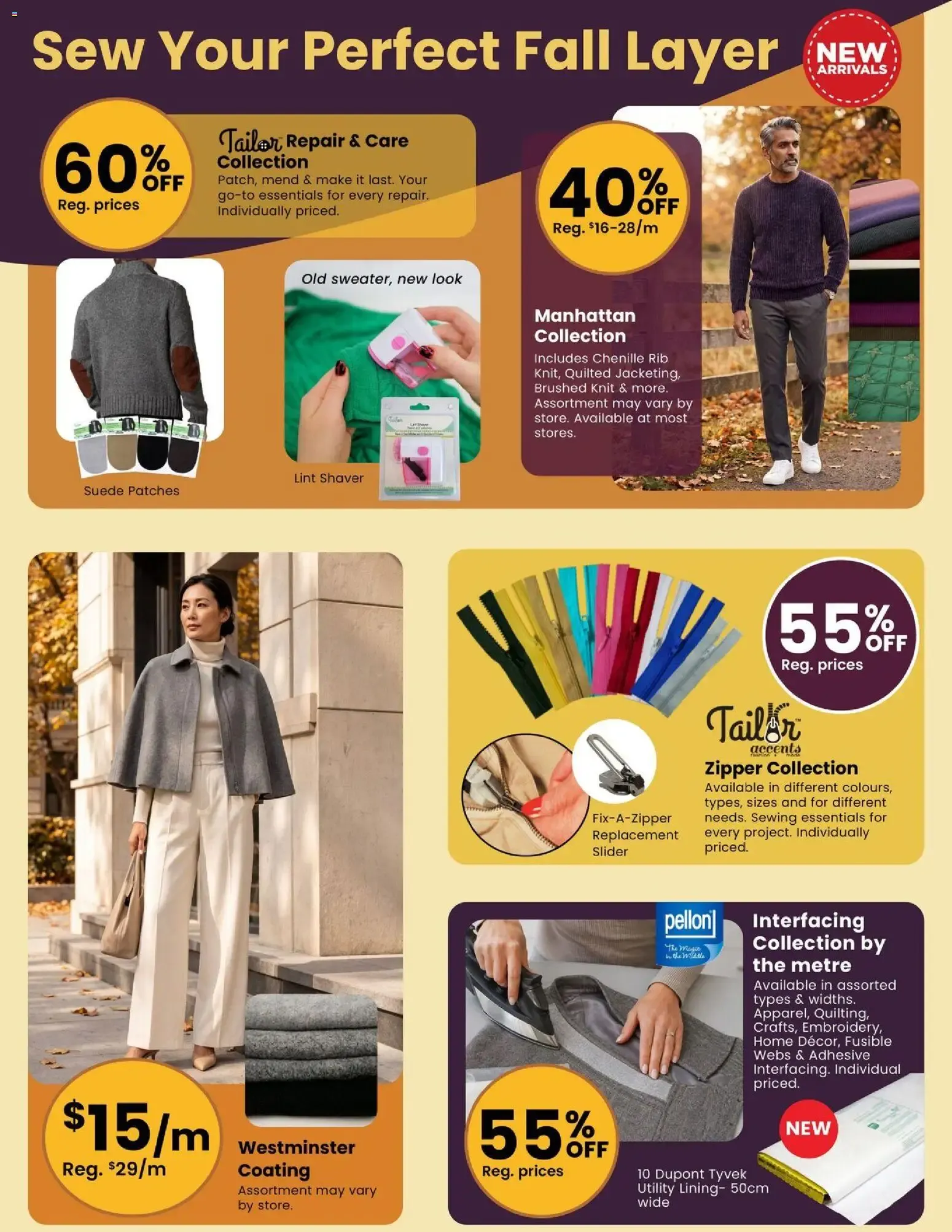 BACK TO Sewing SAVINGS from September 1 to September 30 2026 - flyer page 10