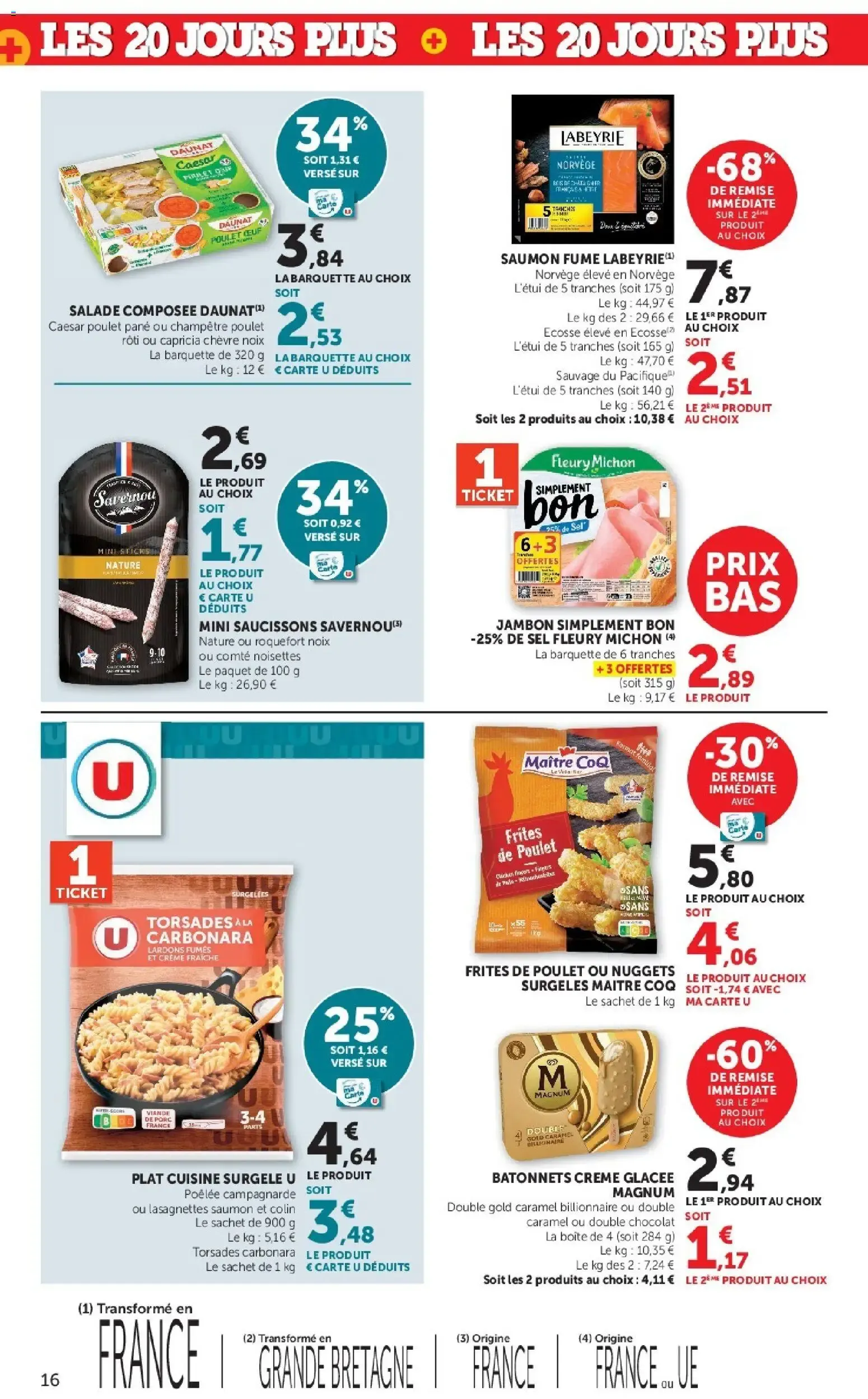 U Express - 20 Jours Plus du 29 septembre au 11 octobre 2026 - Catalogue page 16