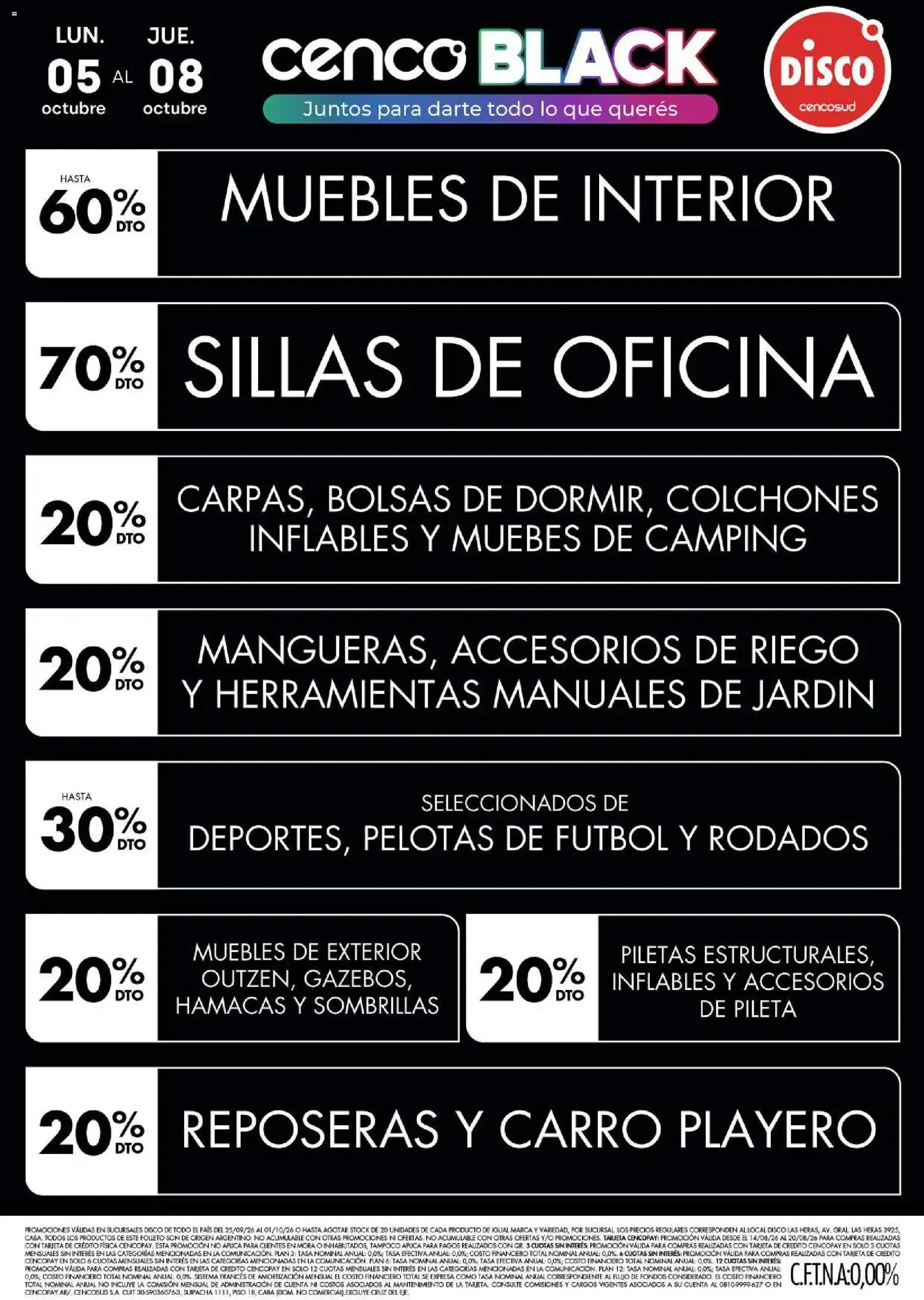 Ofertas de Disco - Cenco Black | Electro, T. Libre y más del 04/10/2026 - 08/10/2026 5 de octubre al 7 de octubre 2026 - Página 4 del catálogo