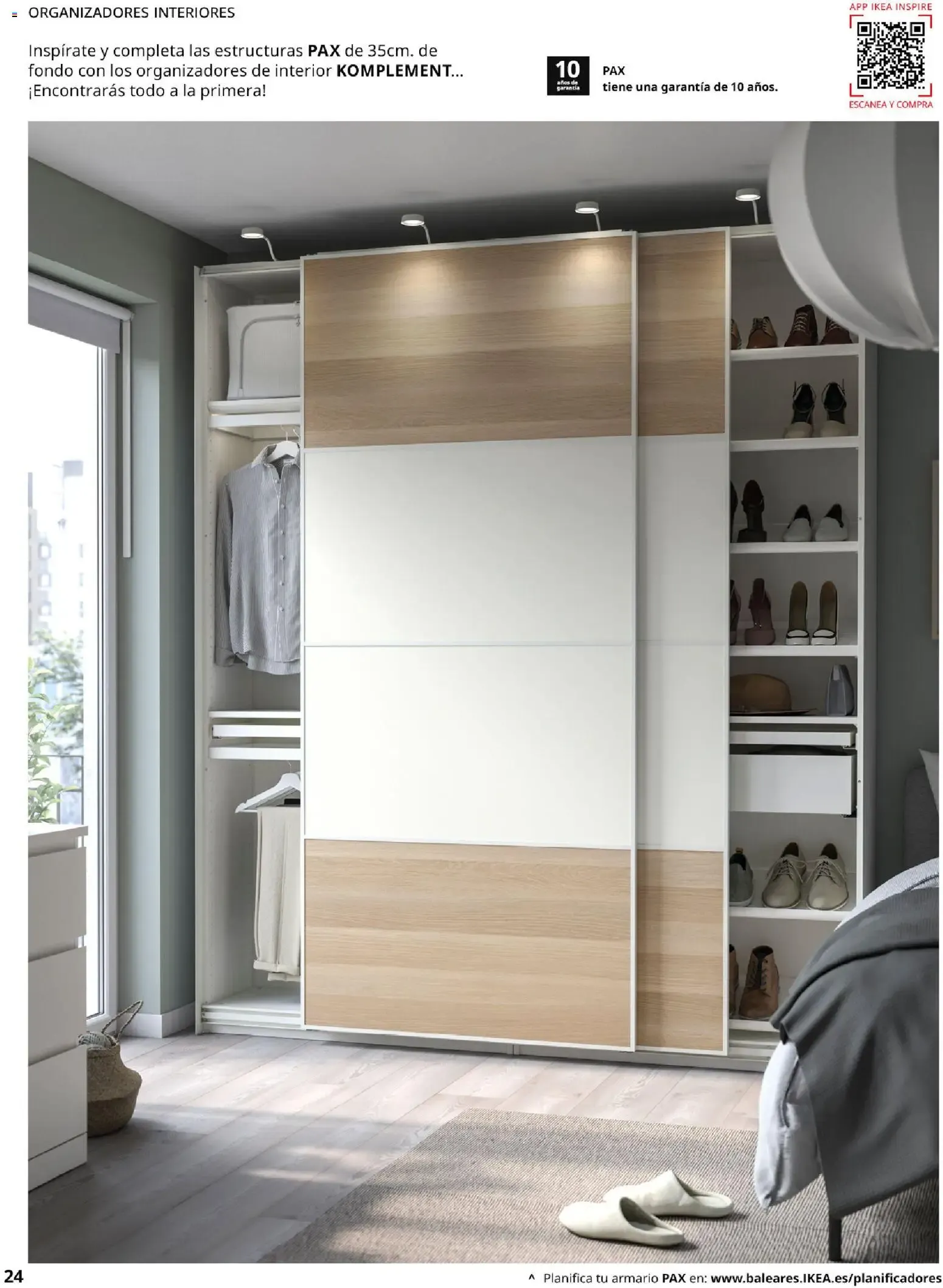 Catálogo de Guía de compra PAX y KOMPLEMENT - Sistema de armarios IKEA 1 de septiembre al 31 de enero 2027 - Página 24