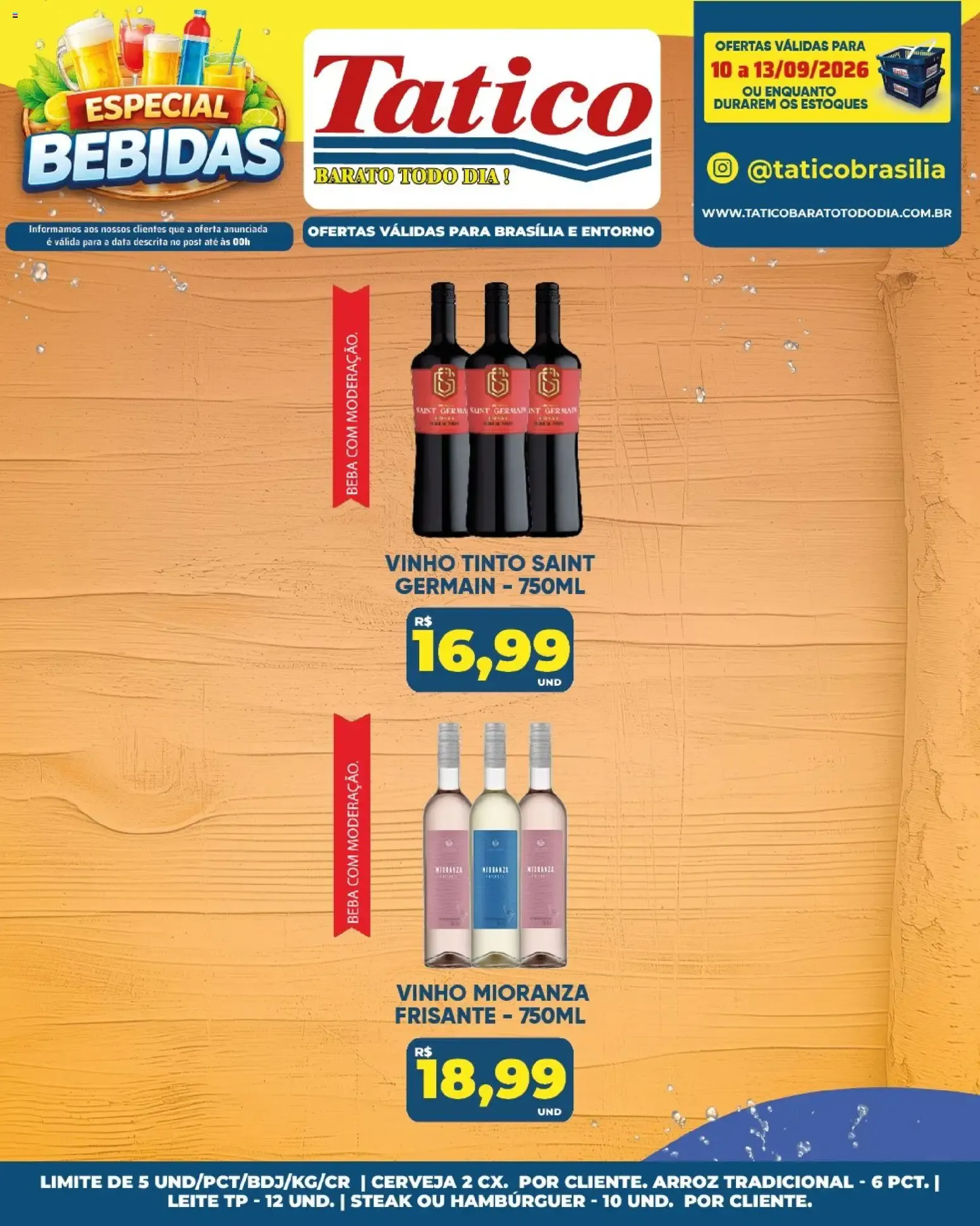 Encarte de Tatico ofertas Fim de Semana de 12/09/2026 | Promoções Online 12 de setembro até 13 de setembro 2026 - Pagina 34