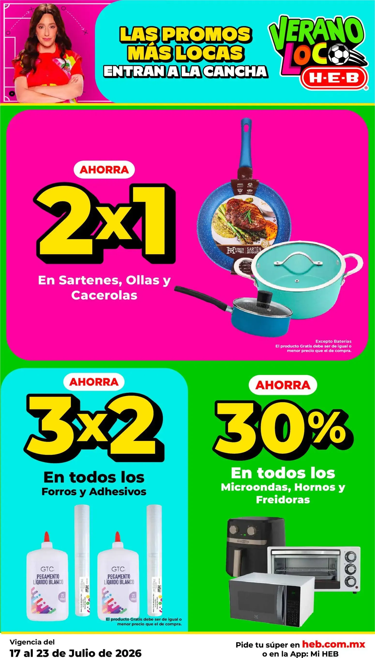 Catálogo de H-E-B: Las Promos Más Locas Entran a la Cancha - Verano Loco 17 de julio al 23 de julio 2026 - Pagina 14