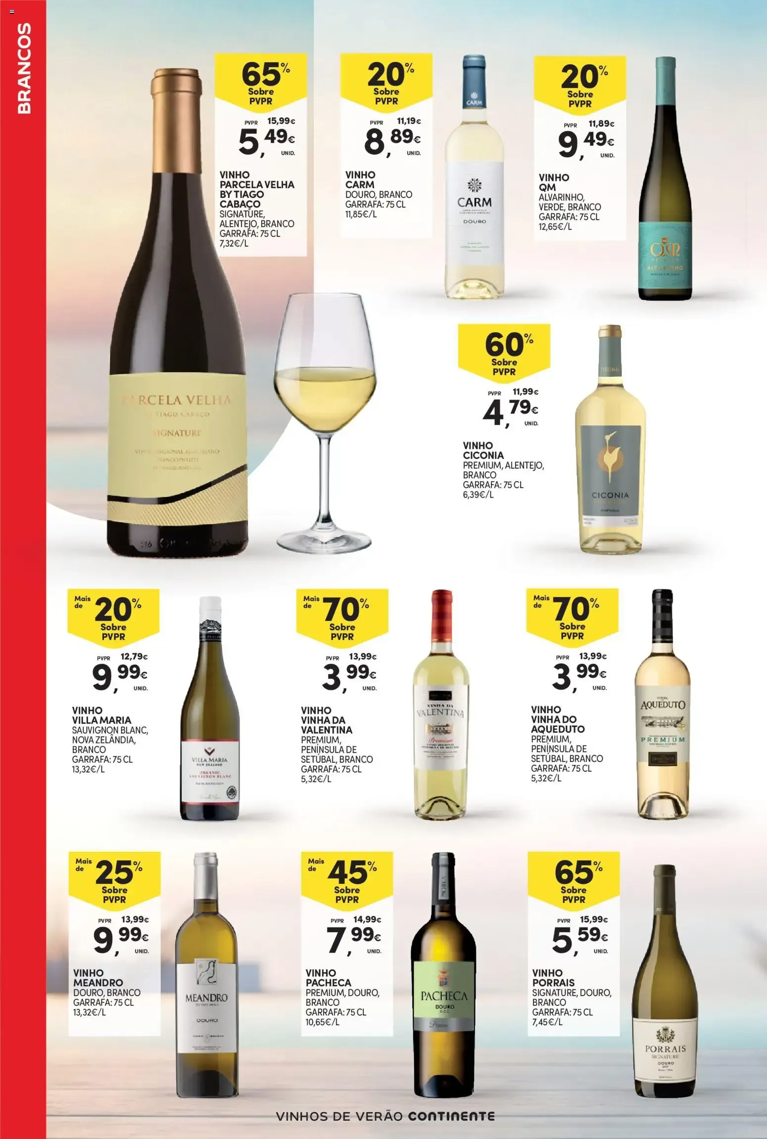 Folheto Continente - Vinhos de Verão » de 21/07/2026 - 09/08/2026 de 21 de julho até 9 de agosto 2026 - Pagina 12