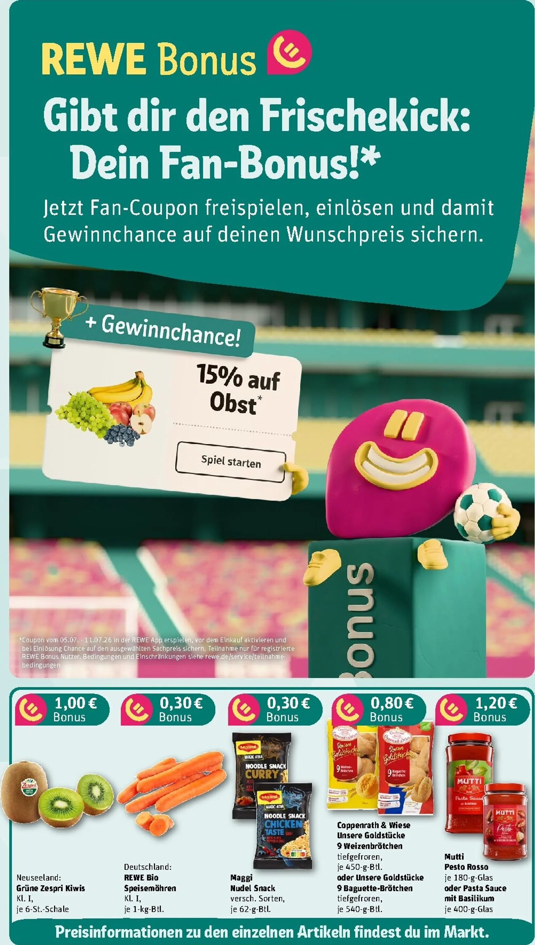 Rewe Prospekt nächste Woche – von Montag 06.07.2026 bis Sonntag 12.07.2026 von 6. Juli bis 12. Juli 2026 - Prospekt seite 5