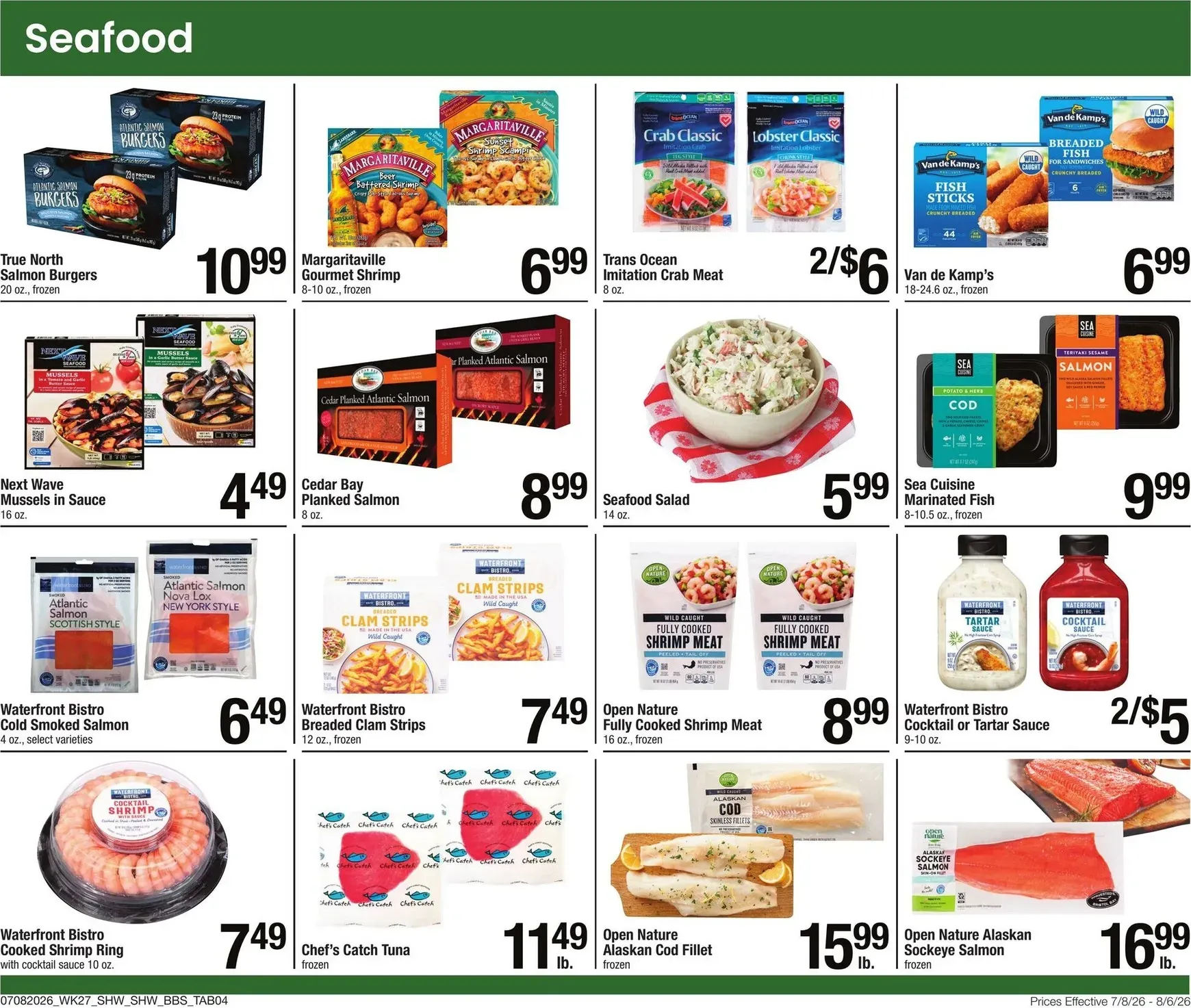 Weekly ad Current Shaw's - Big Book of Savings leaflet valid from Wednesday 07/08/2026 to Thursday 08/06/2026 from July 8 to August 6 2026 - Page 3