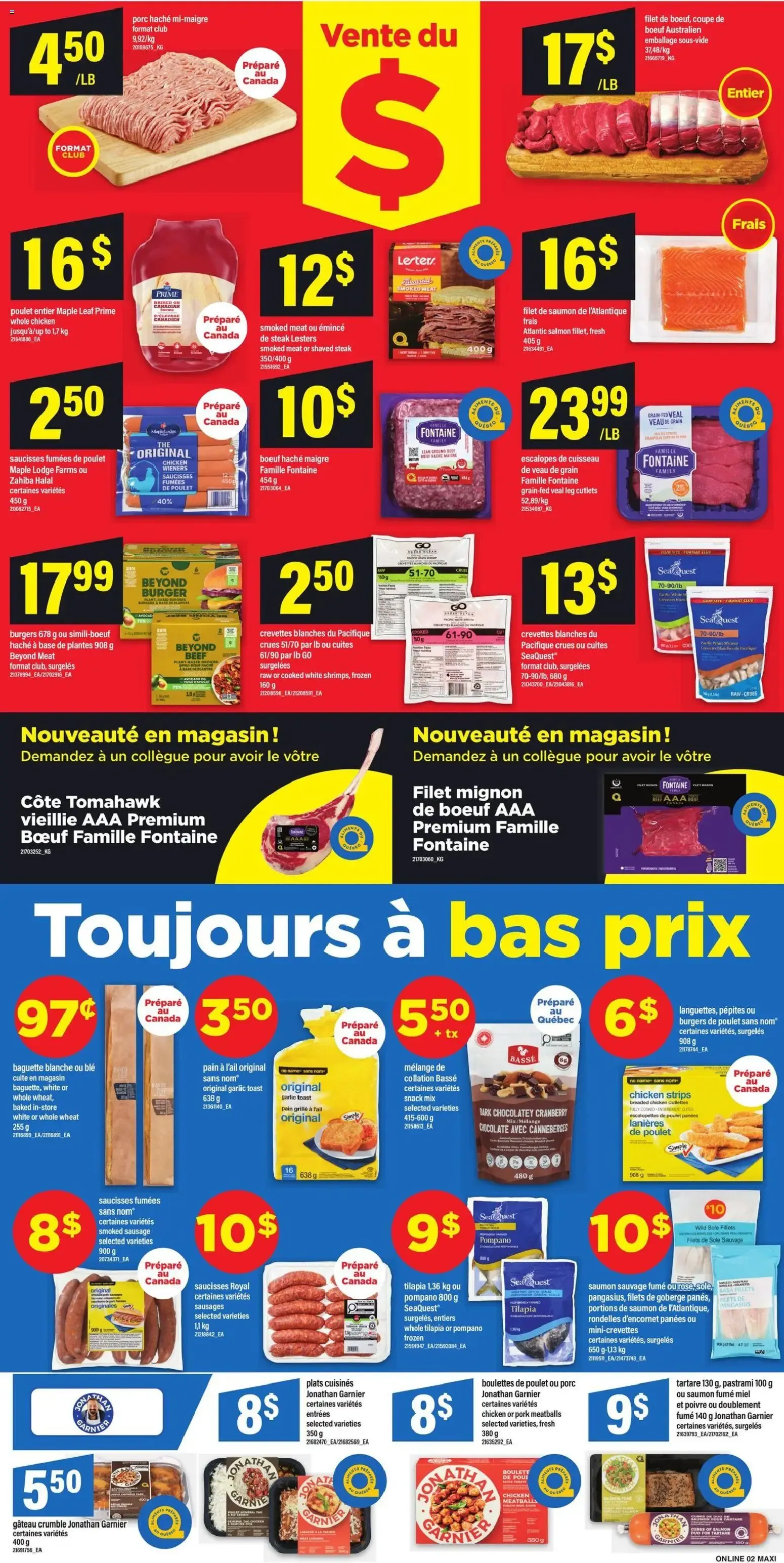 Maxi weekly flyer / circulaire from Sep 3, 2026 > weekly specials & deals from September 3 to September 9 2026 - flyer page 4