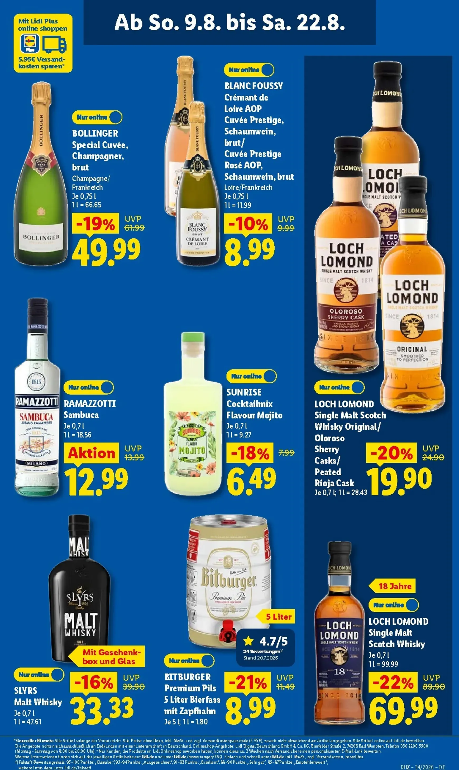 Lidl Prospekt nächste Woche – von Montag 17.08.2026 bis Samstag 22.08.2026 von 17. August bis 22. August 2026 - Prospekt seite 28