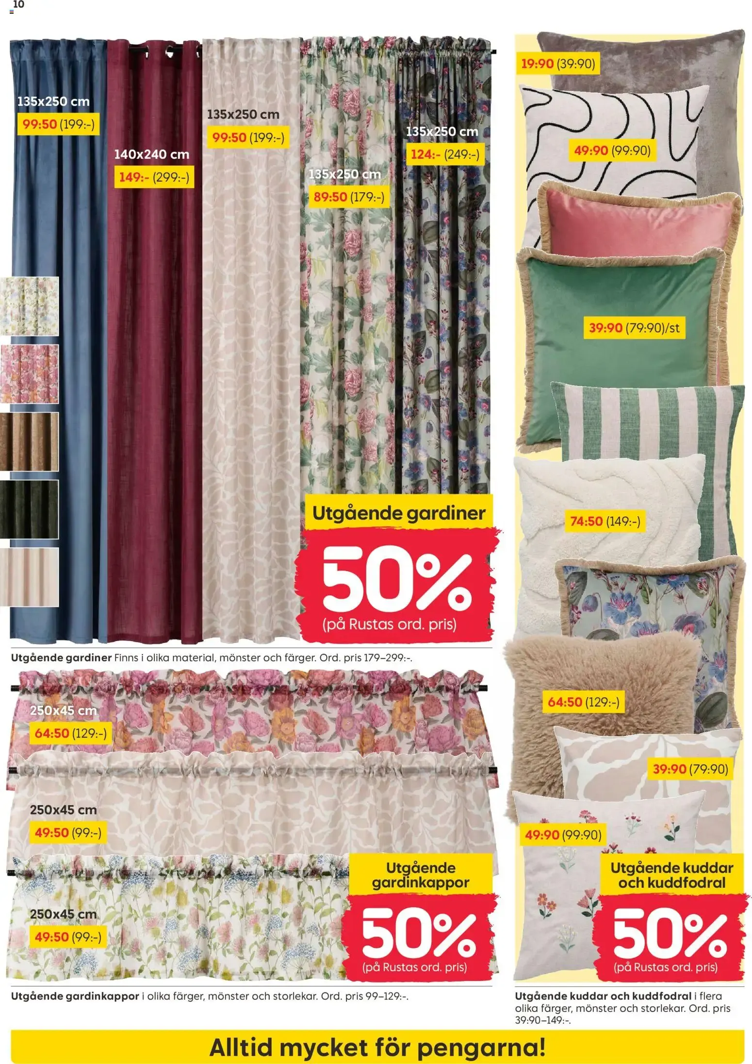 Rusta erbjudanden från 21/09/2026 - 27/09/2026 > Reklamblad nuvarande rabatter från 21 september till 27 september 2026 - Reklamblad sidor 10