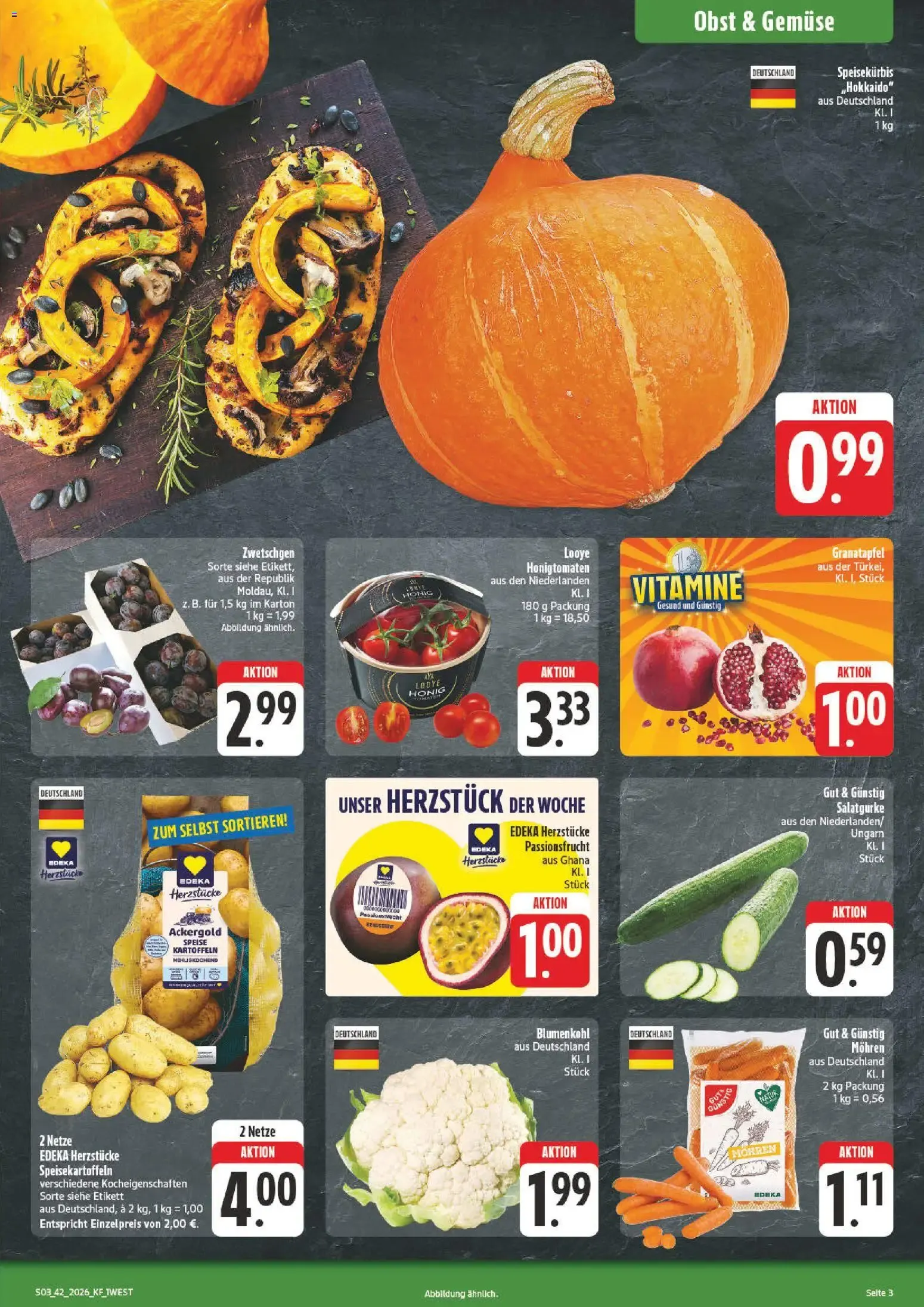 nah & gut Prospekt (ab 12.10.2026) zum Blättern von 12. Oktober bis 17. Oktober 2026 - Prospekt seite 3