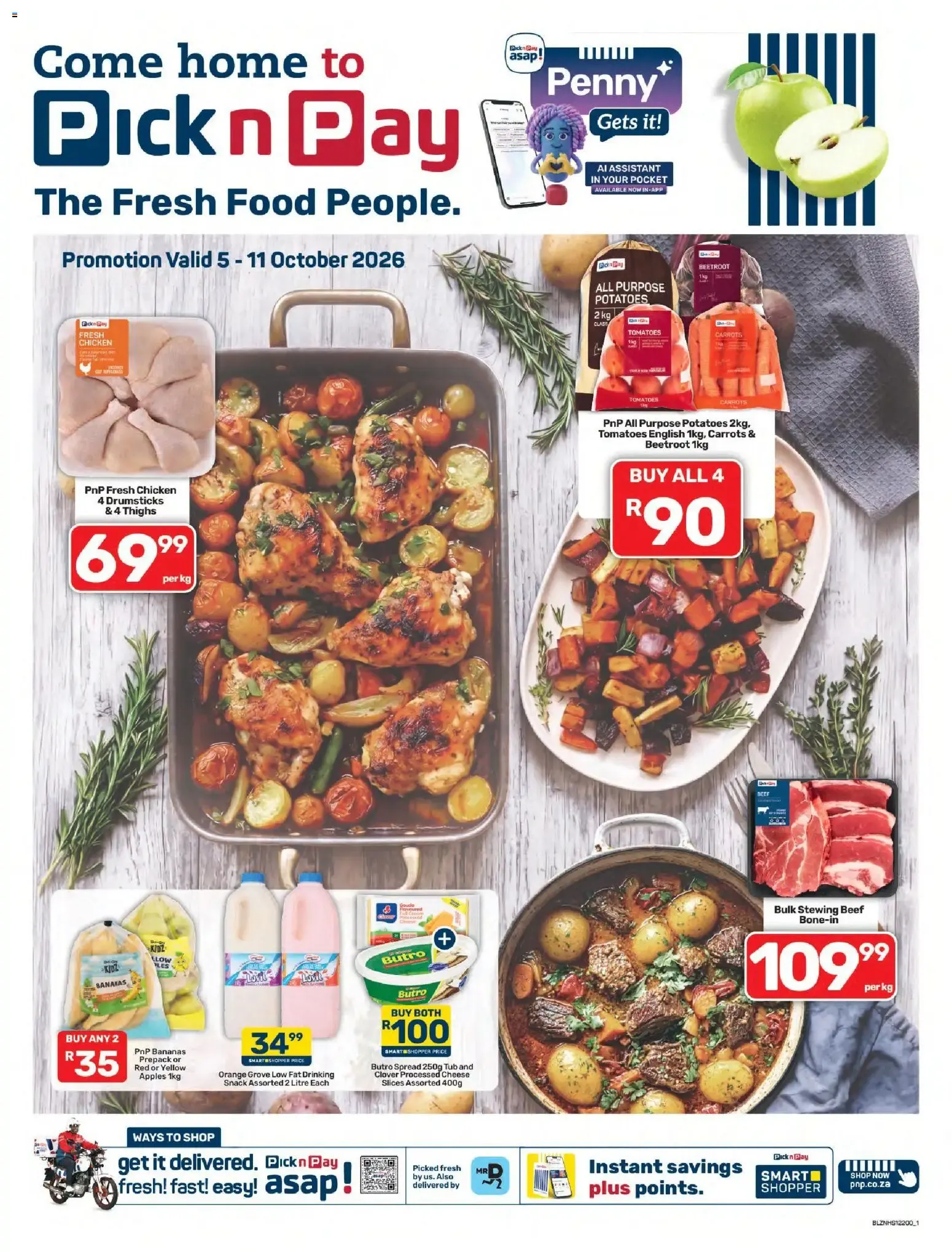Pick n Pay Specials (05/10/2026 - 11/10/2026) Online from 5 October to 11 October 2026 - Catalogue Page 1