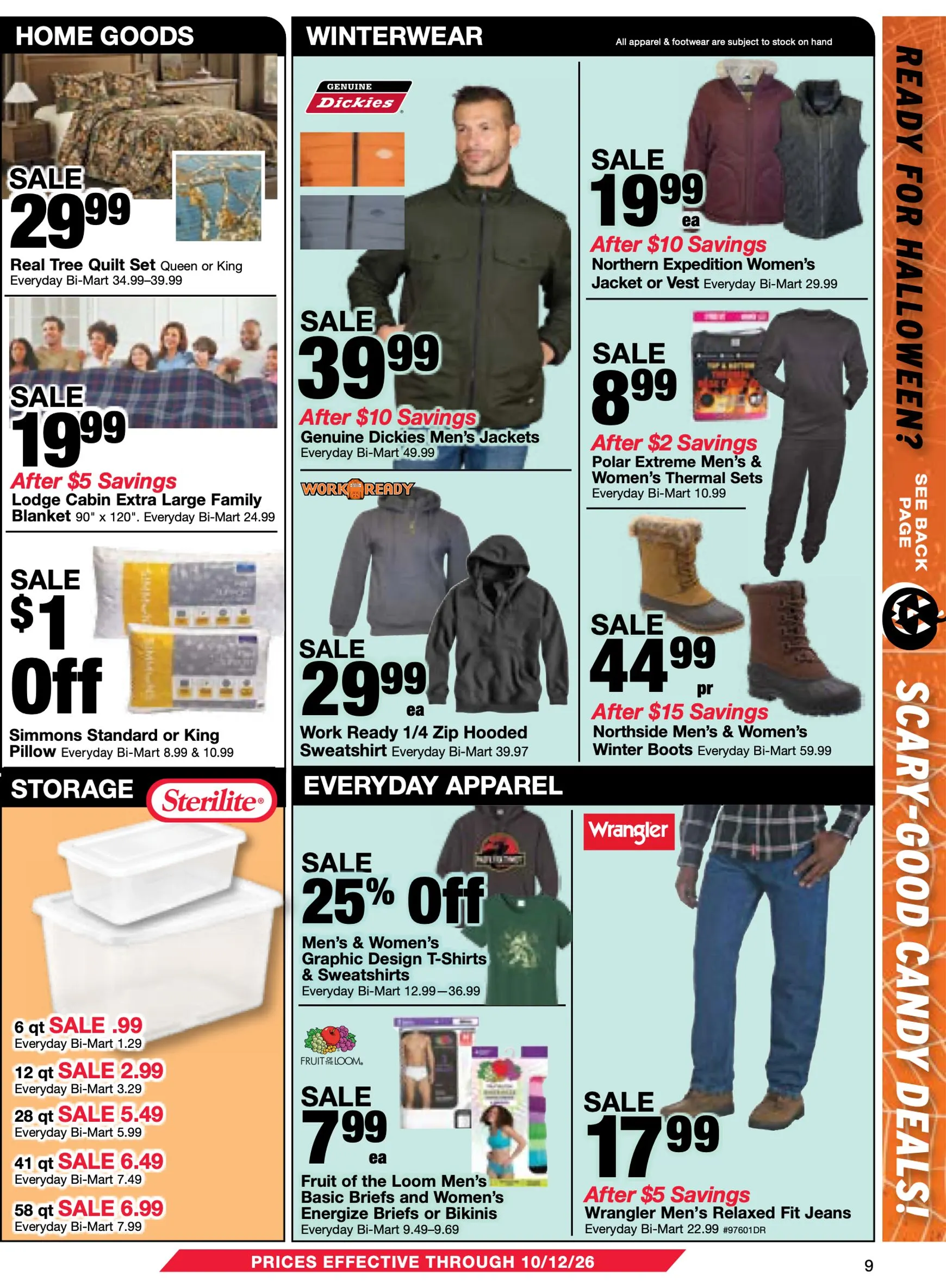 Weekly ad BI-MART Membership Savings Book! from September 29 to October 12 2026 - Page 9
