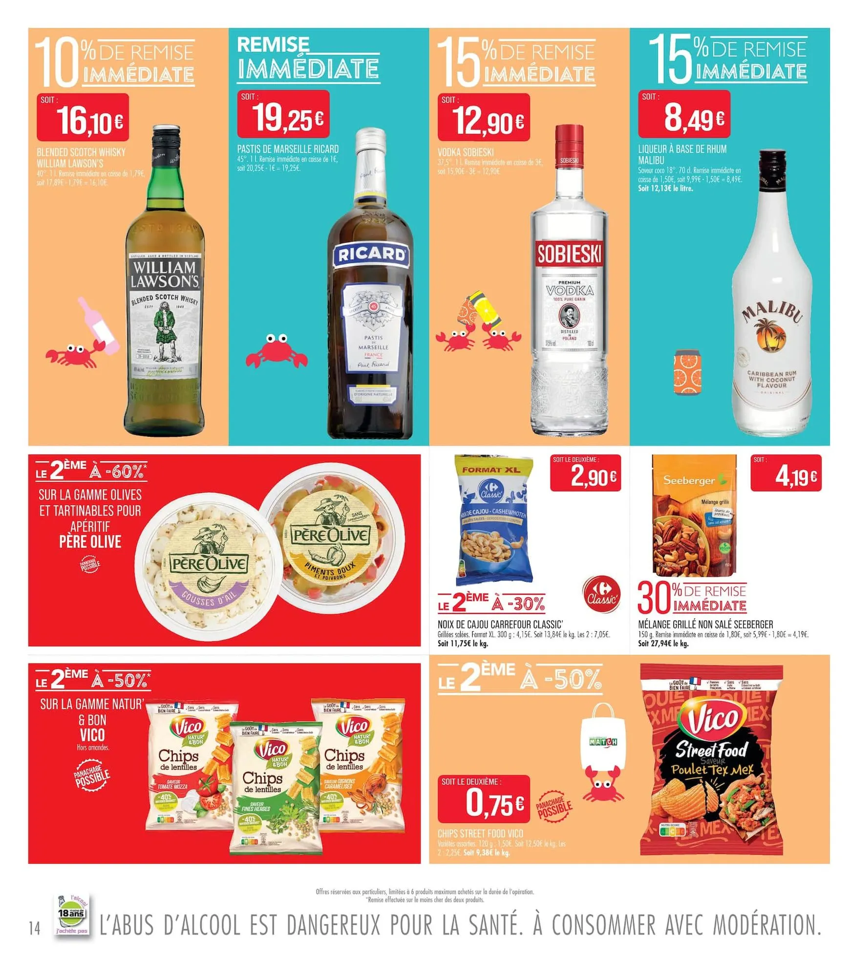 Supermarché Match - Prix Coûtant y Les Bons Plans de l'été du 21 juillet au 2 août 2026 - Catalogue page 14